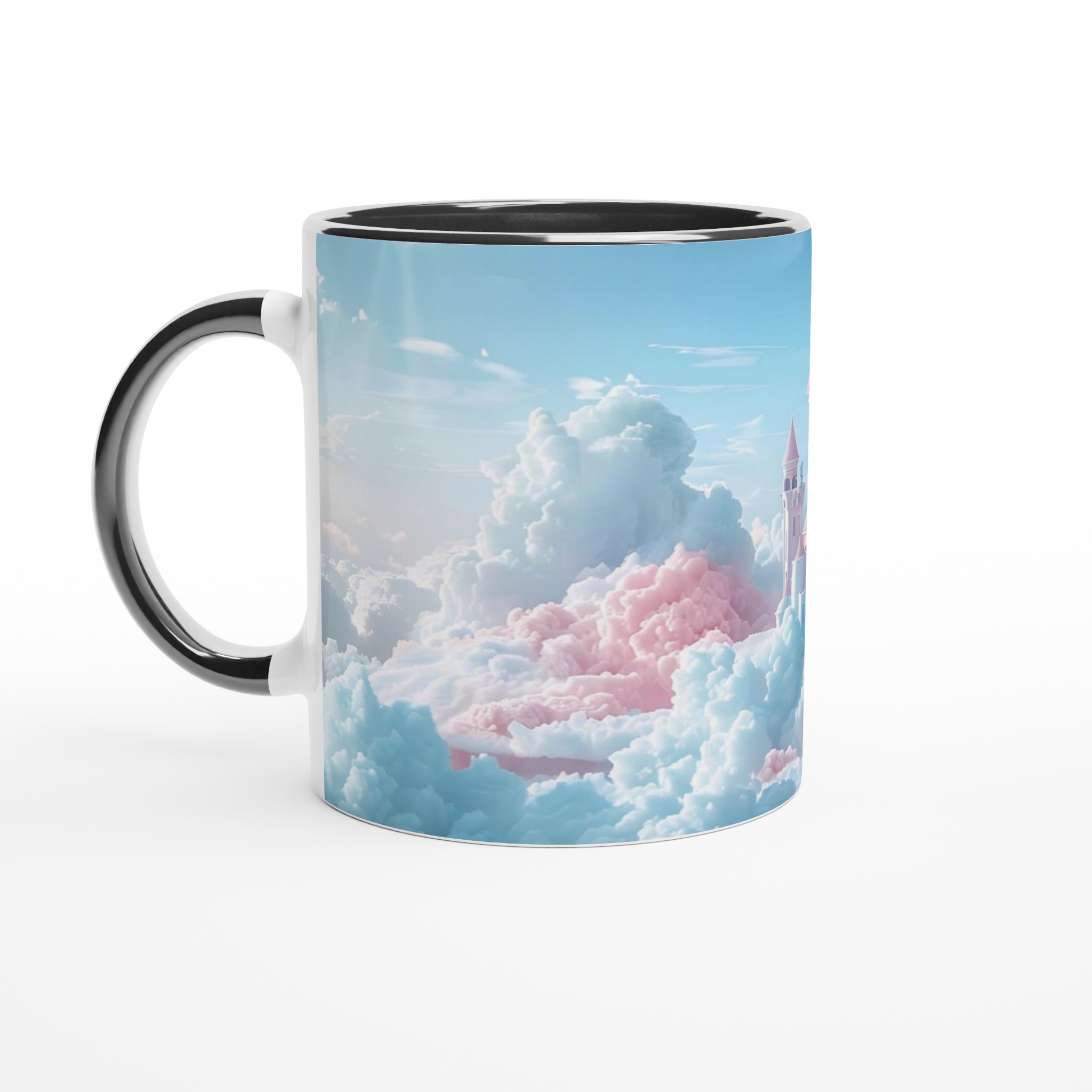 Fantasislott i Molnen Keramikmugg - 11oz, Välj Din Drömfärg 7 0370ee65-10fc-4c2a-a838-322355b56597