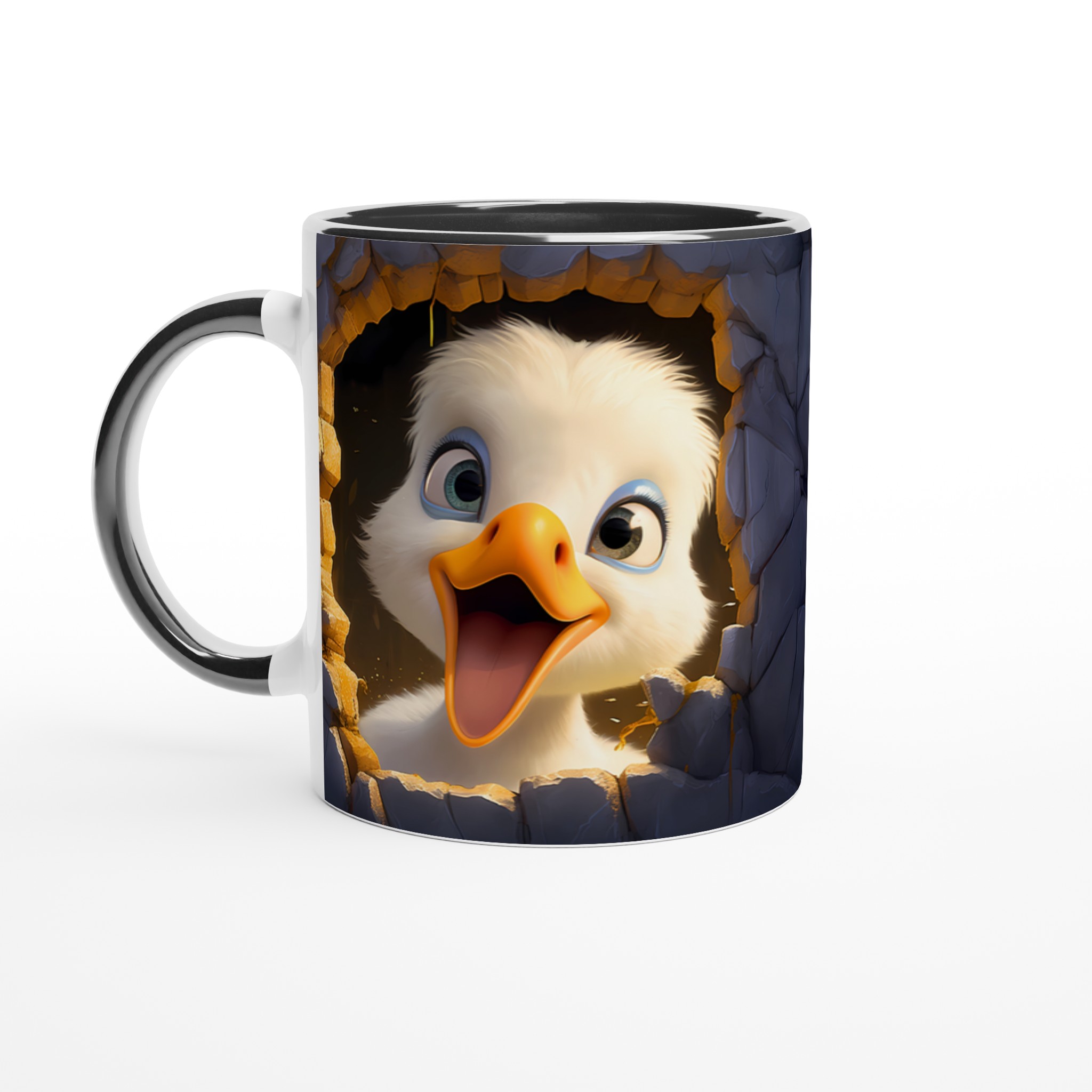Glad Anka 11oz Keramisk Mugg - Rolig design i valfri färg 7 03b4de5f-a208-4785-8365-c3b383be93e8