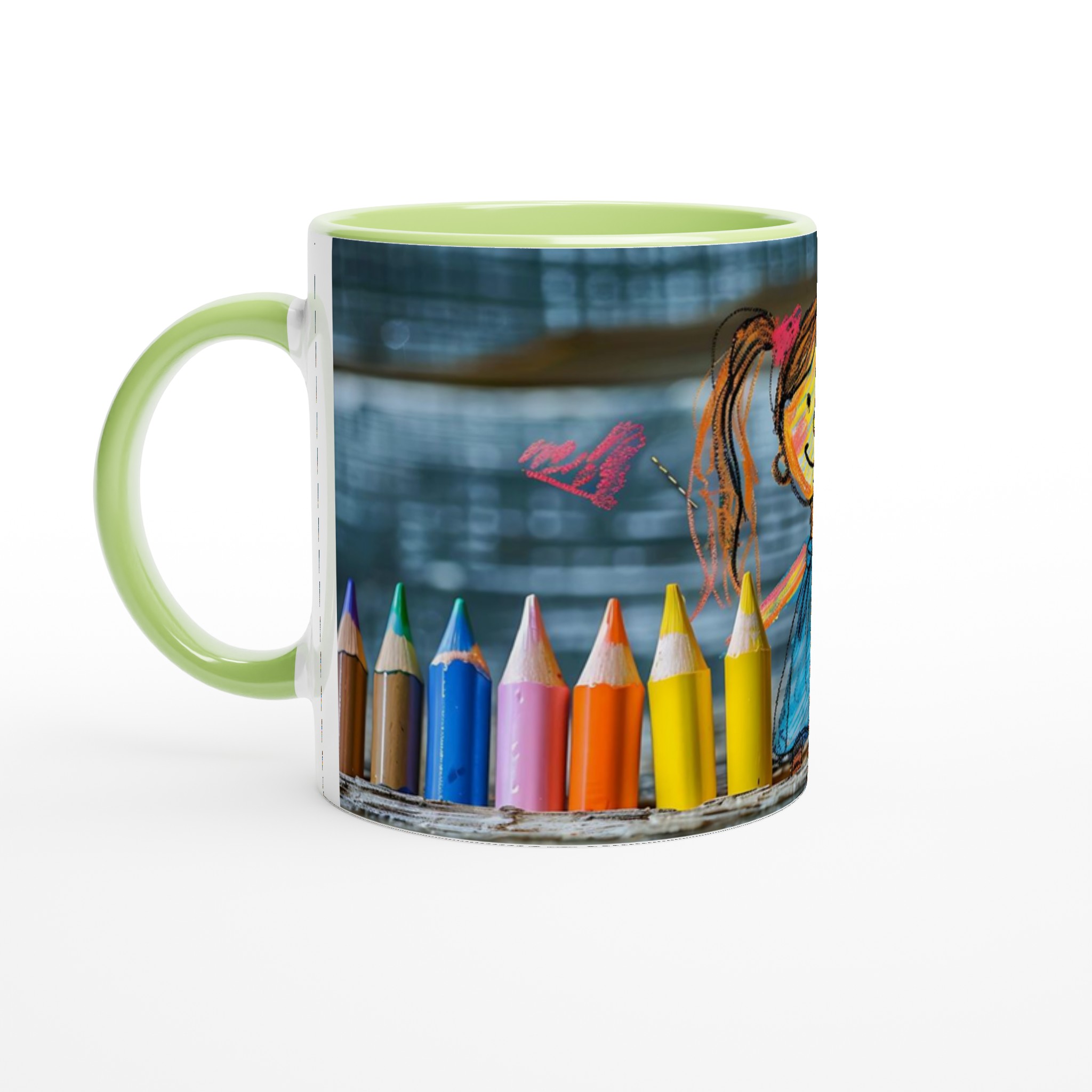 Kreativ Glädje: 11oz Keramisk Mugg med Lekfullt Barndesign – Välj Din Färg! 3 0400192e-b659-4e64-8916-5e0c325cbeef