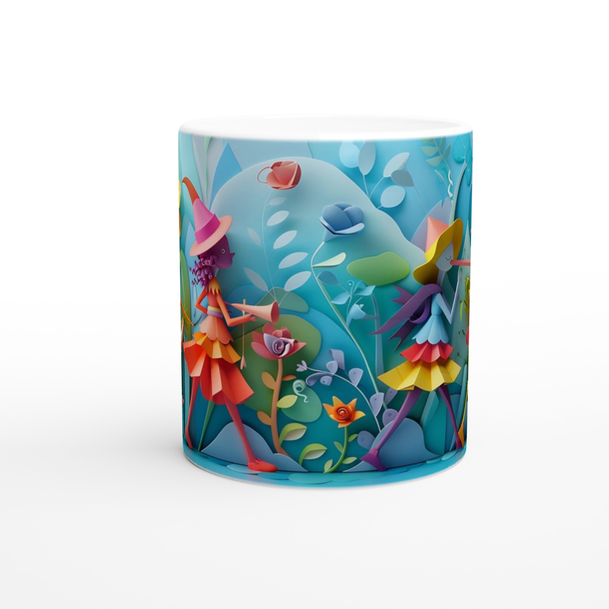 Magical Papercraft Fantasy Mugg – Kaffekopp med lekfull design, finns i åtta livfulla färger! 8 04045692-65ba-4552-96e3-35dd26c0505e