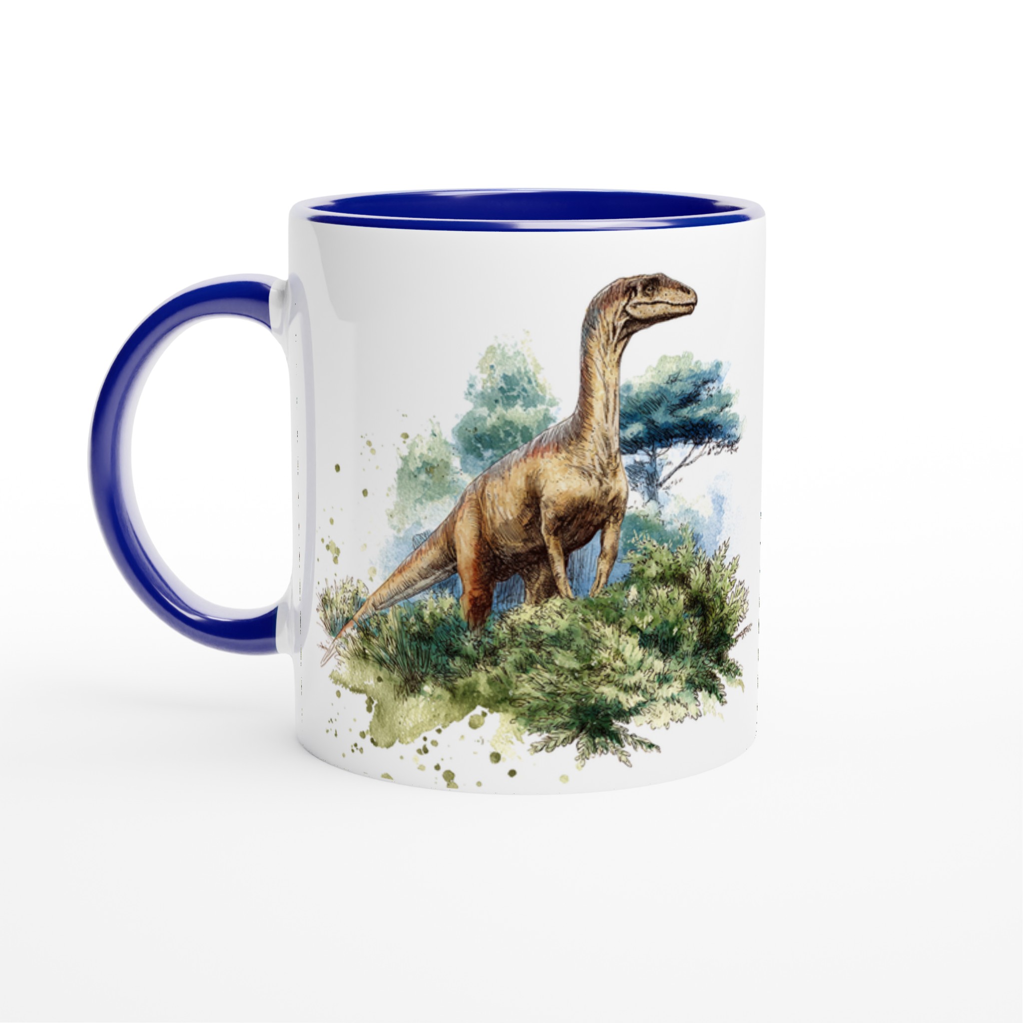 Dinosaurie Vattenfärg Mugg - Förhistorisk Charm i 11oz Keramik 4 040dd8cb-e9a0-4a15-b85e-c5266e17fdc3