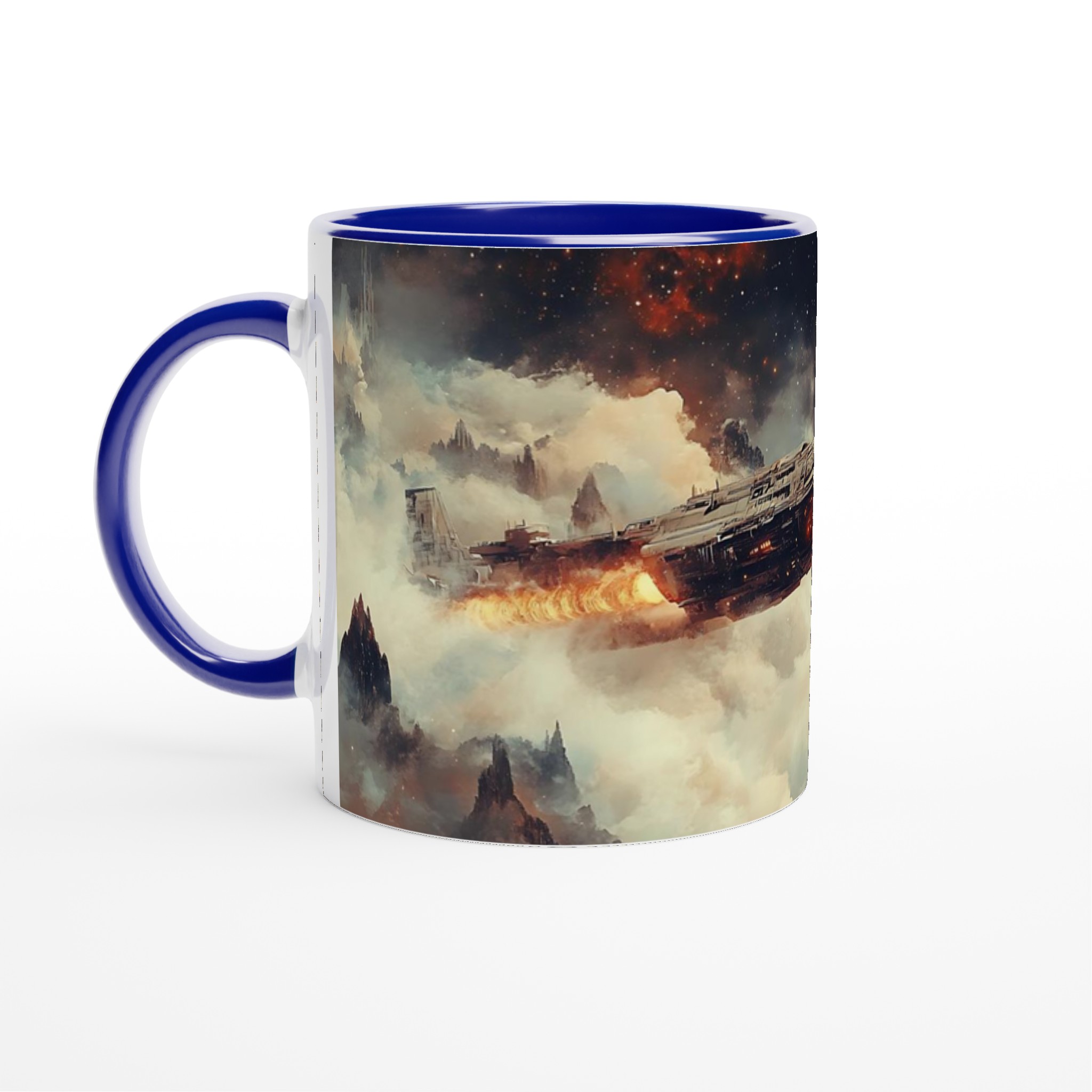 Kosmisk Rymdskeppsmugg – Äventyr i Vintergatan 11oz Keramikmugg 7 0457df72-0503-47d1-9a2f-3a33a3cc4991