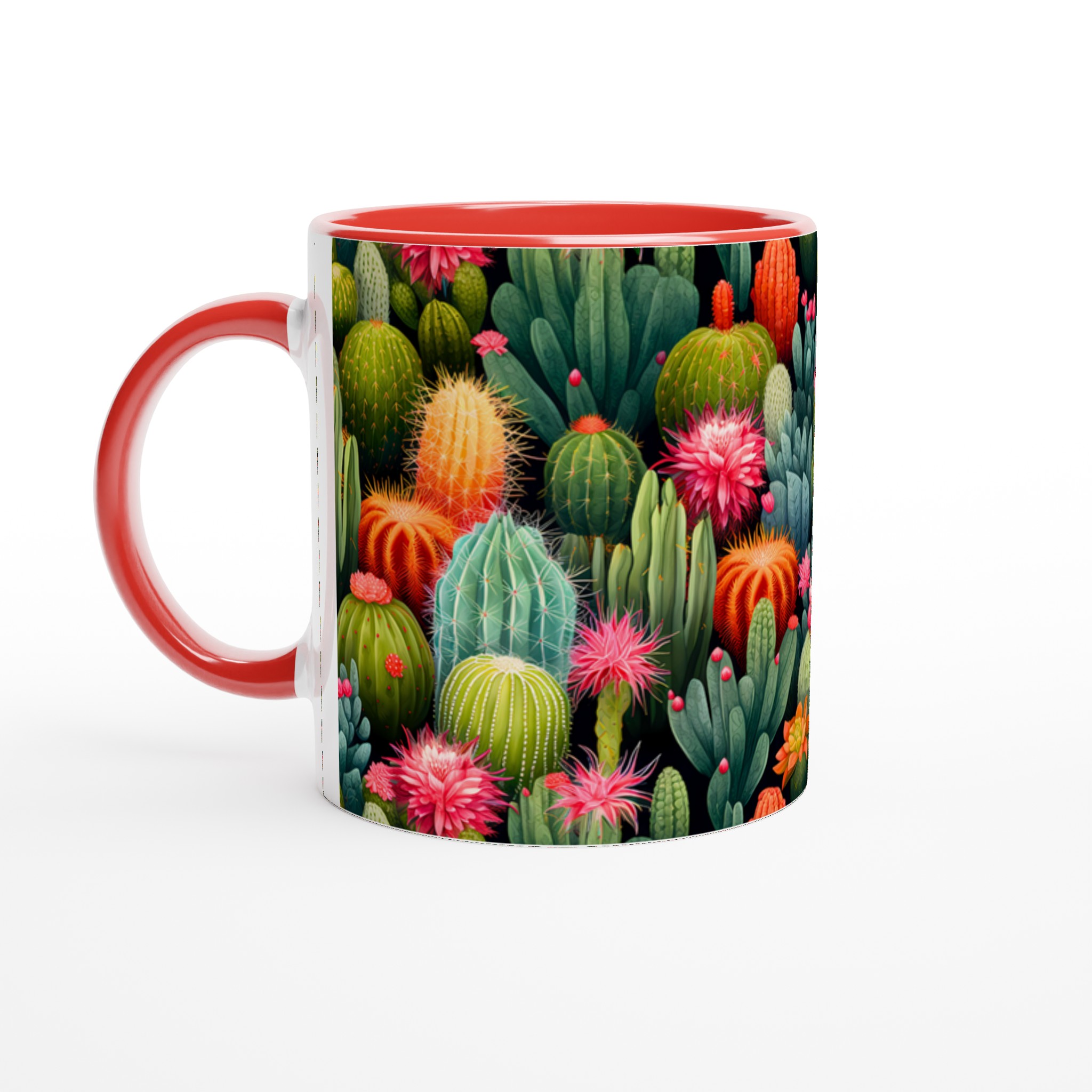 Kaktusblomster 11oz Keramisk Mugg – Färgglad Saftig Design, Välj din nyans! 2 054d7365-ae59-40be-8ea3-8fe1ea330ca2