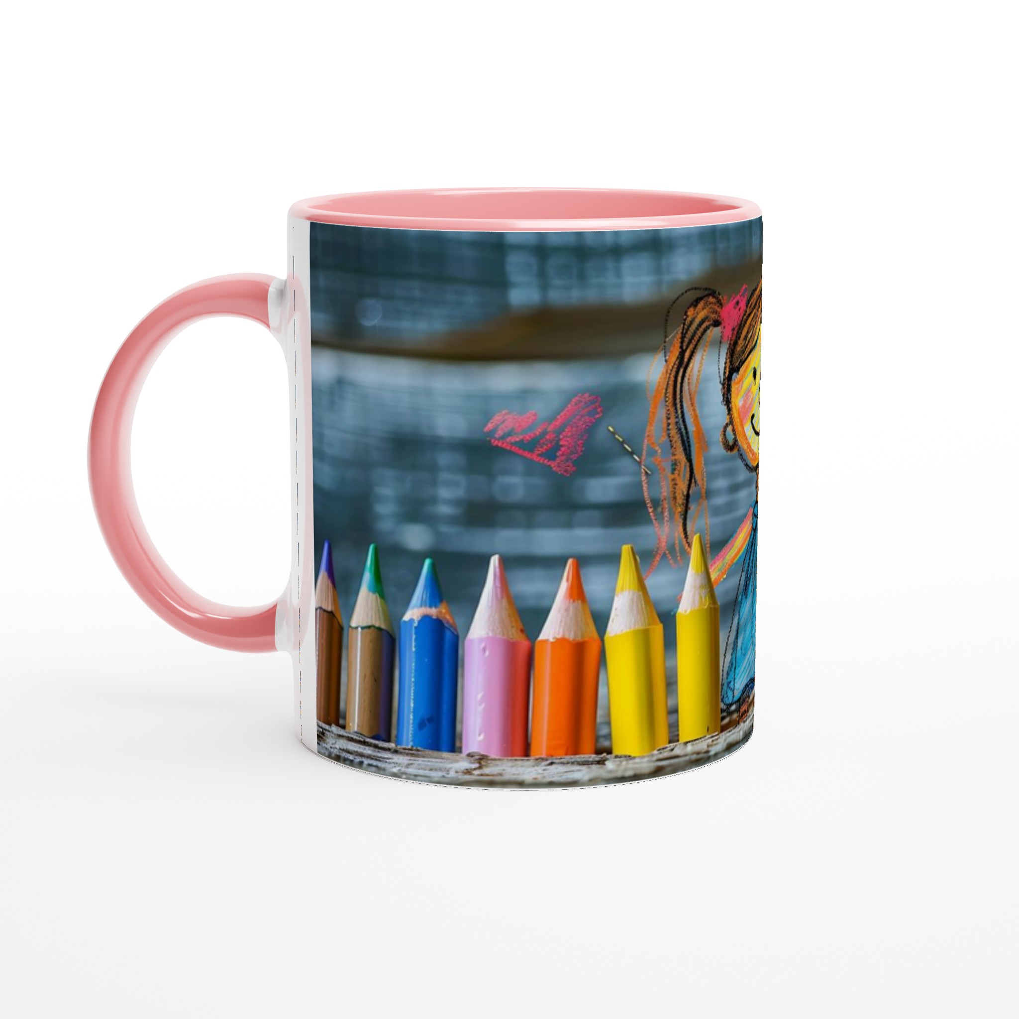 Kreativ Glädje: 11oz Keramisk Mugg med Lekfullt Barndesign – Välj Din Färg! 6 05a1db9e-1590-474d-bf19-68f147b5bfd1