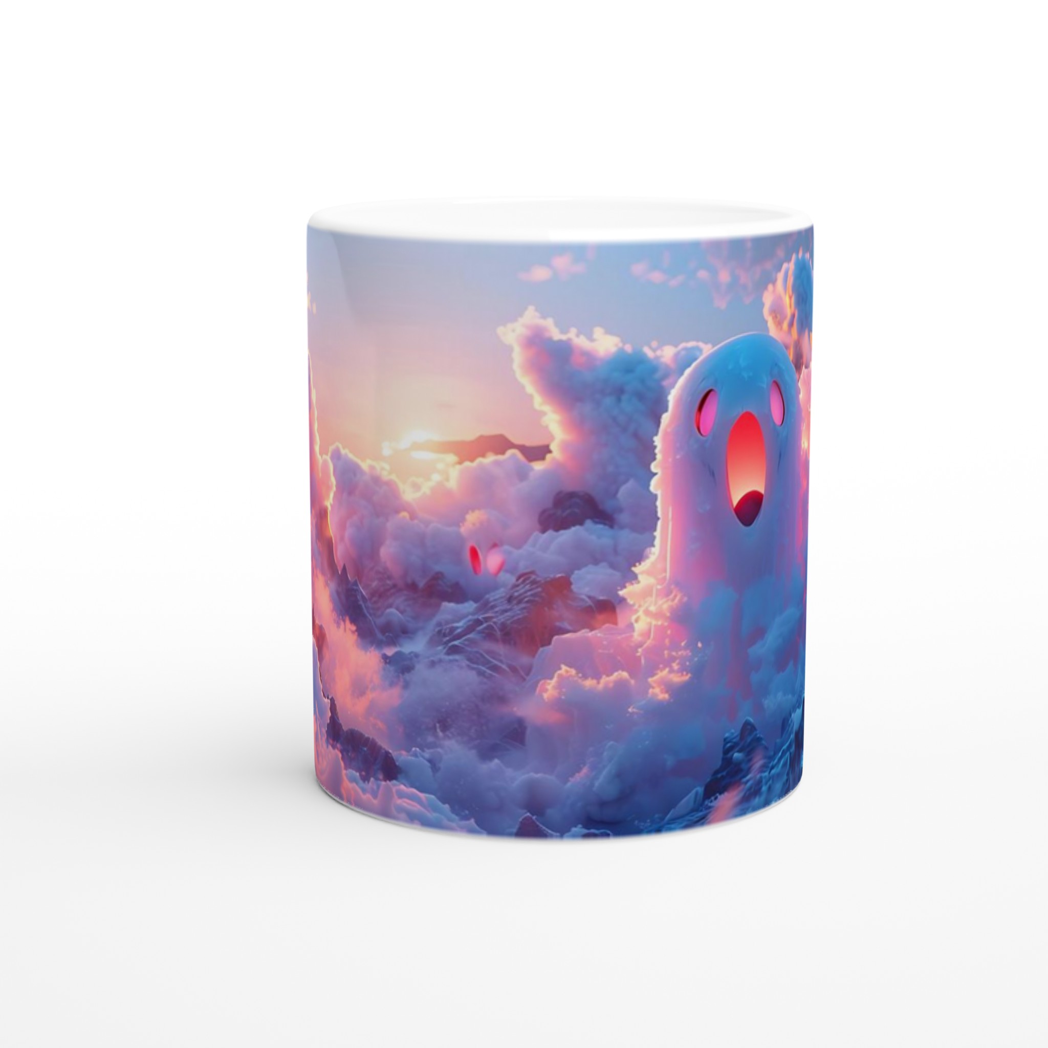 Förtrollad Gryning Keramikmugg – Fantasifull design i mjuka pasteller, 11oz premiumkvalitet 8 06312a0e-159a-4f39-99c1-ae7a4ea782e3