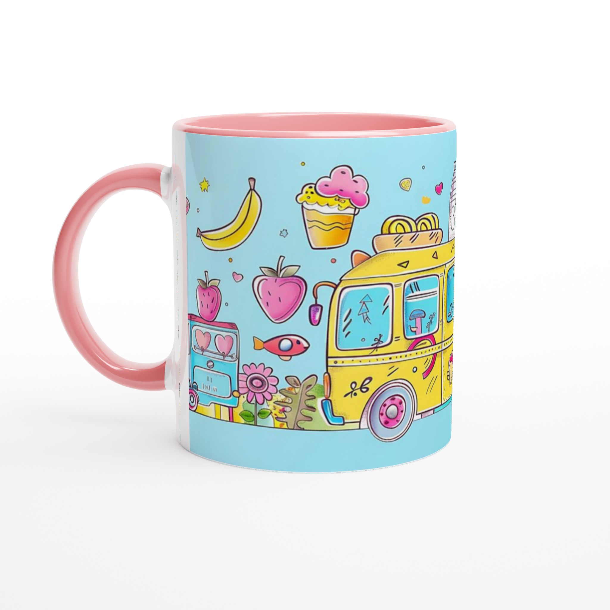 Pastell Pop Art 11oz Keramisk Mugg – Lekfull Design i Sju Glada Färger 6 06375fe7-cac5-42ae-8c67-ecbb94536221
