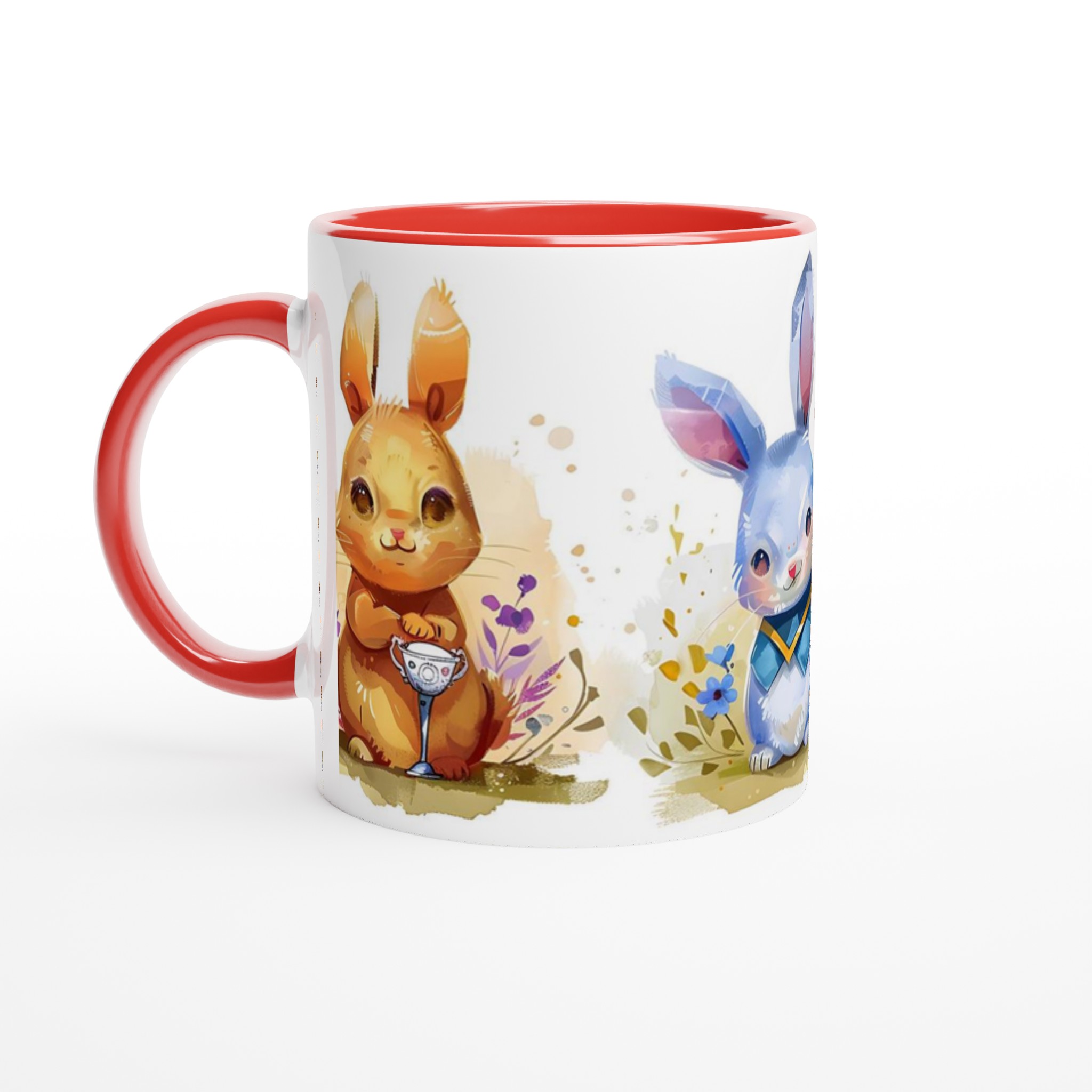 Söta Akvarell Kanin Mugg – 11oz Keramisk Kaffekopp i Flera Färger 2 065a6f06-a1cb-41e8-8c4e-d5242e447d4a