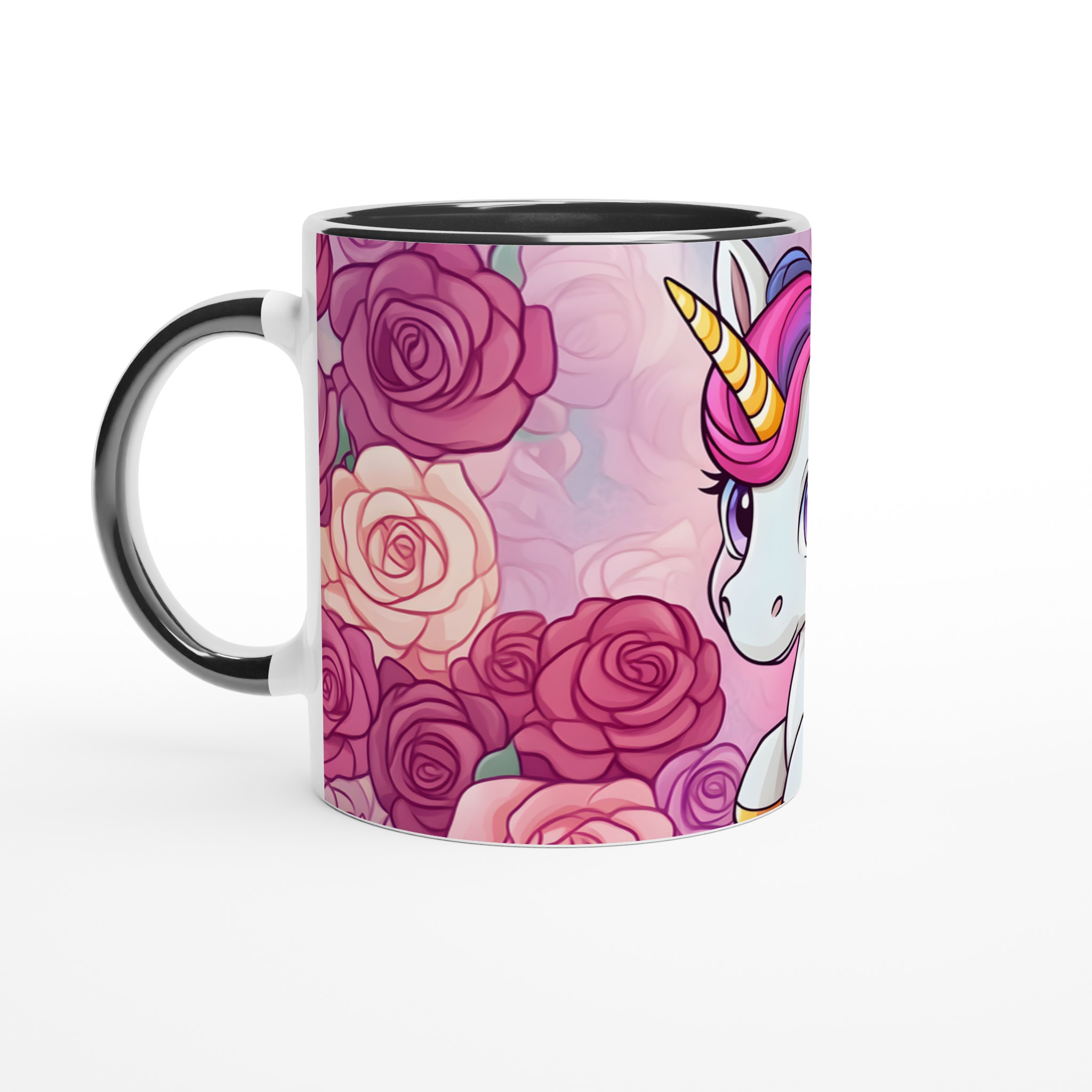 Magisk Enhörningsmugg - Förgyll Din Vardag med Rosa Rosor & Fantasi! 7 0670c658-bf67-46e7-b8b3-76aea5874cea