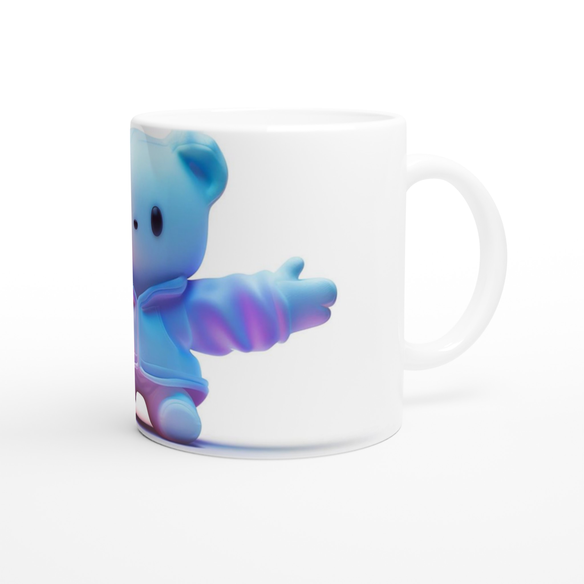 Kramgo Nallebjörnsmugg – Lekfull Design i Pastellfärger – 11oz Keramikmugg 9 067960ea-4f9d-4554-a5e5-b46d1407ec05