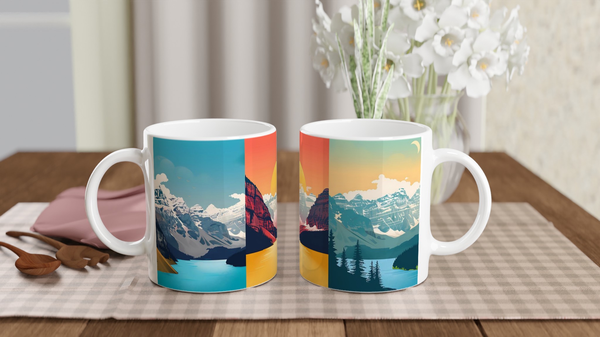 Majestic Mountain Lake Mugg – Välj din Färgstarka Utsikt! 10 068f8a1c-4850-436c-9f0a-8f35bb9e8836