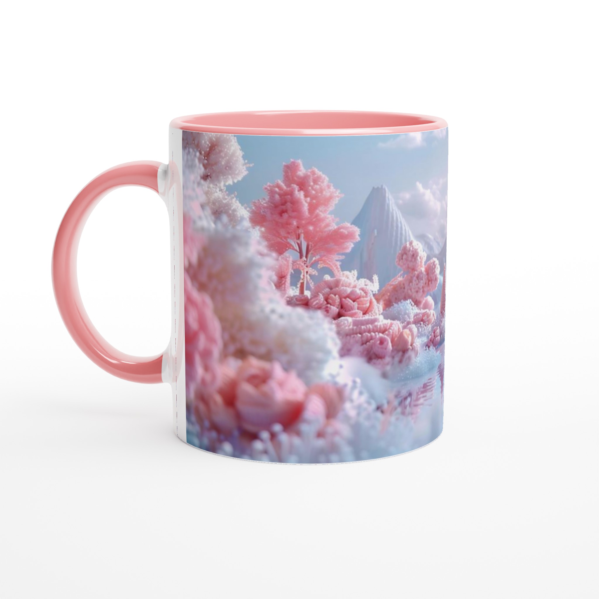 Magisk Rosa Sockervärld 11oz Keramikmugg – Din Kaffestund i Pastellfärger 6 06b37add-278e-4ae0-80bd-7ba304ef73b6