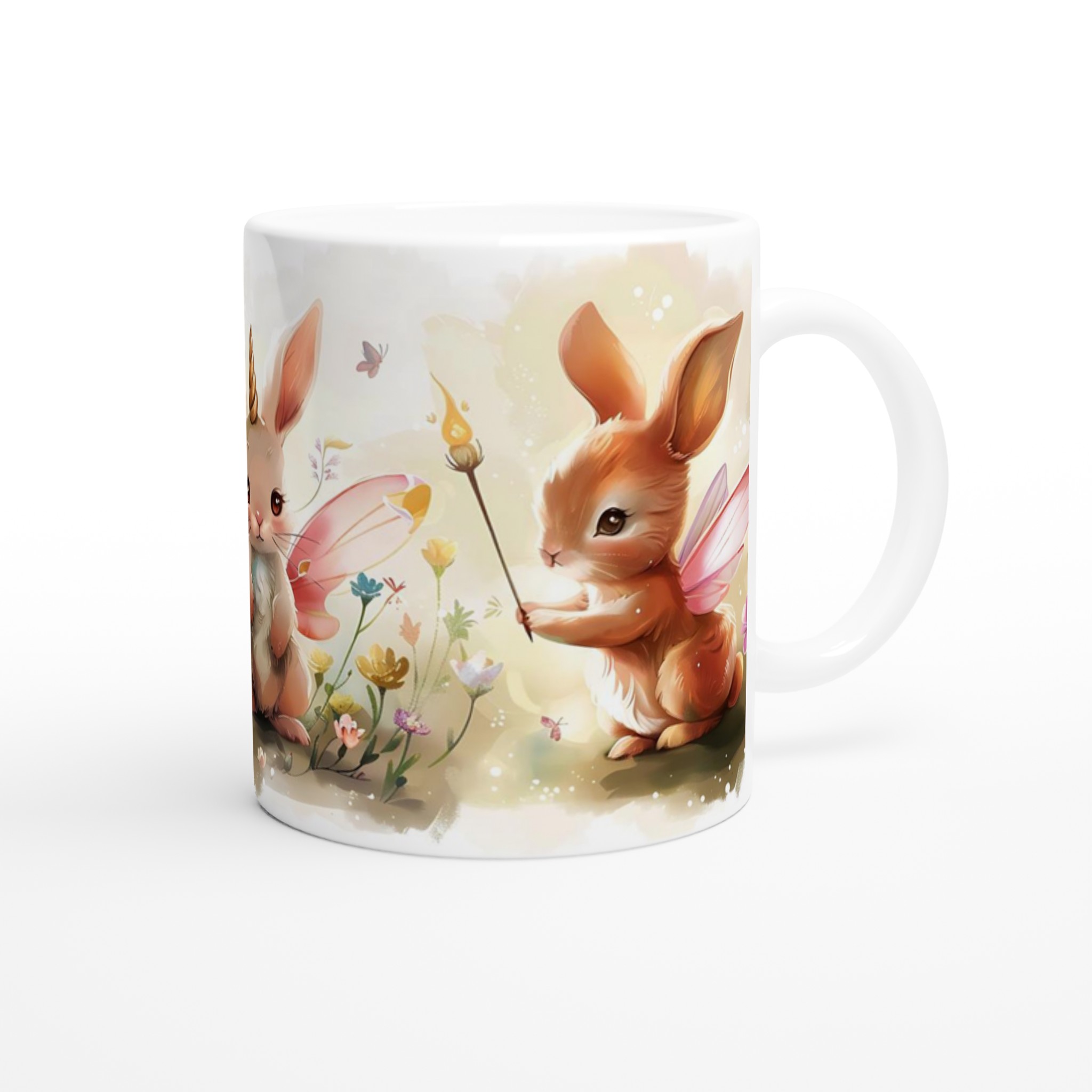 Magiska Kaniner Keramikmugg - Charmiga Sagotryck för Kaffe & Te i Flera Färger 9 06f29041-fb36-4476-a613-e49fd58d505d