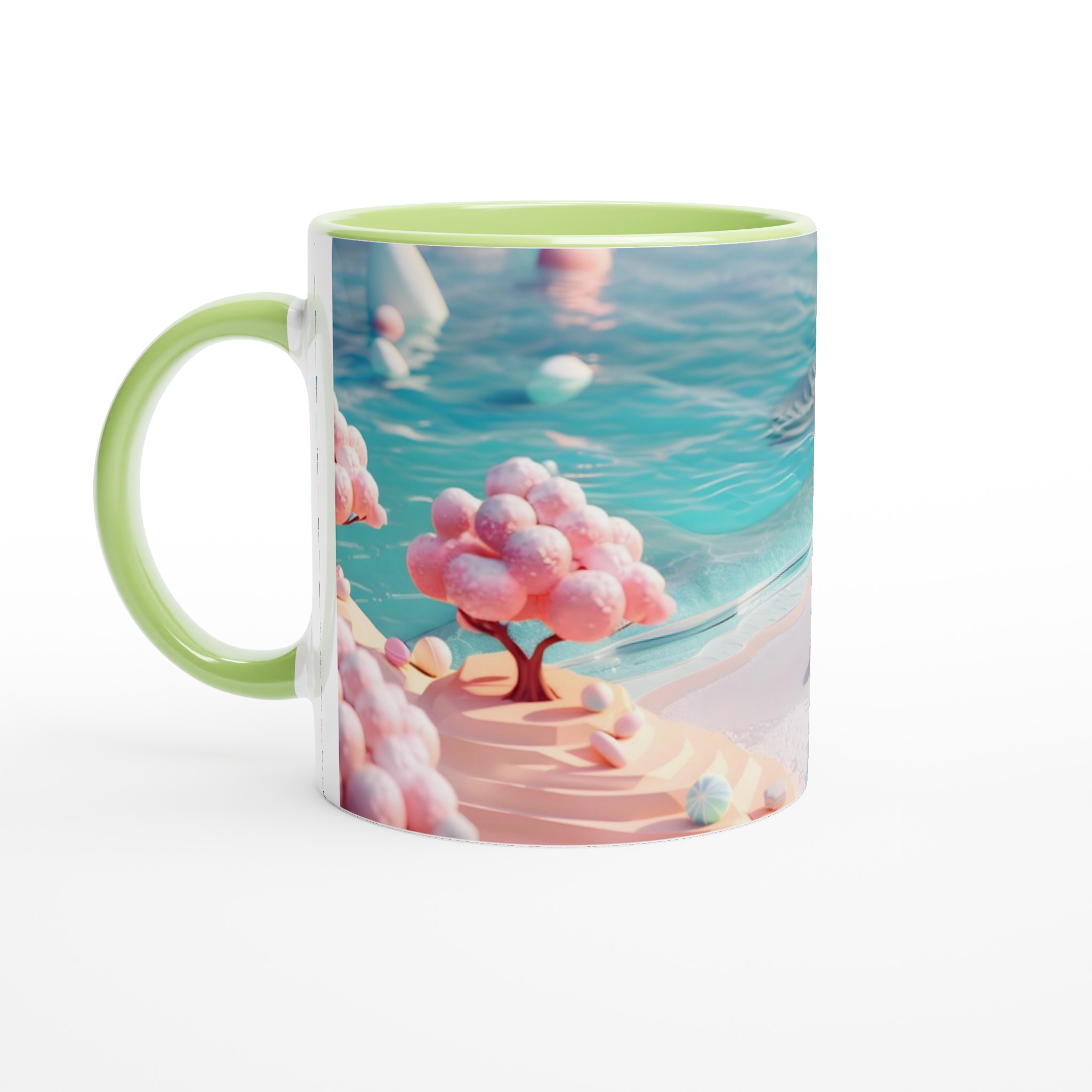 Pastellstrand 11oz Keramisk Mugg – Drömsk Design i Sju Ljuvliga Färger 7 07071e7a-6df0-4f09-80e9-ca5dc503d495