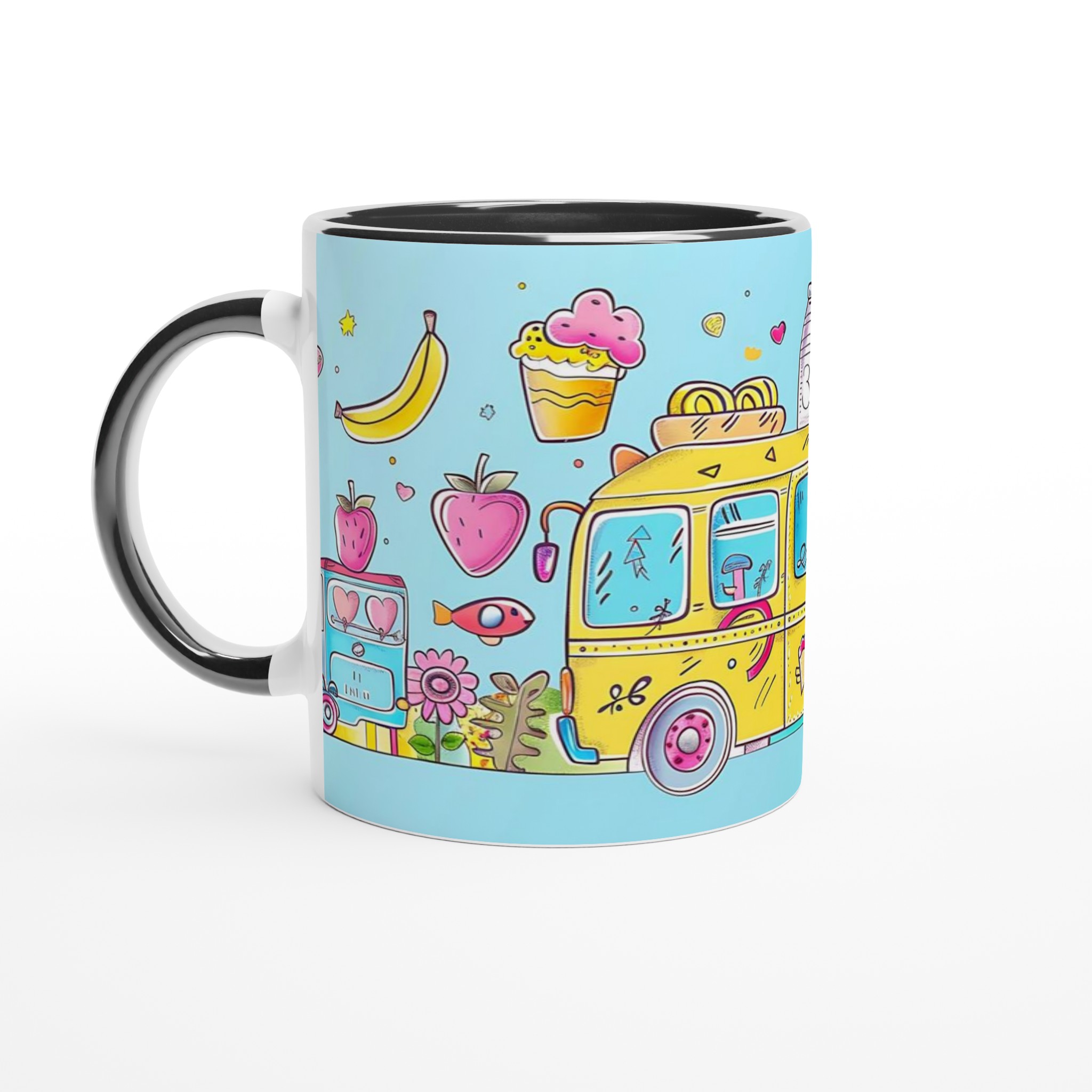 Pastell Pop Art 11oz Keramisk Mugg – Lekfull Design i Sju Glada Färger 7 071d774d-f9b2-4226-95e1-33e07dcb4602