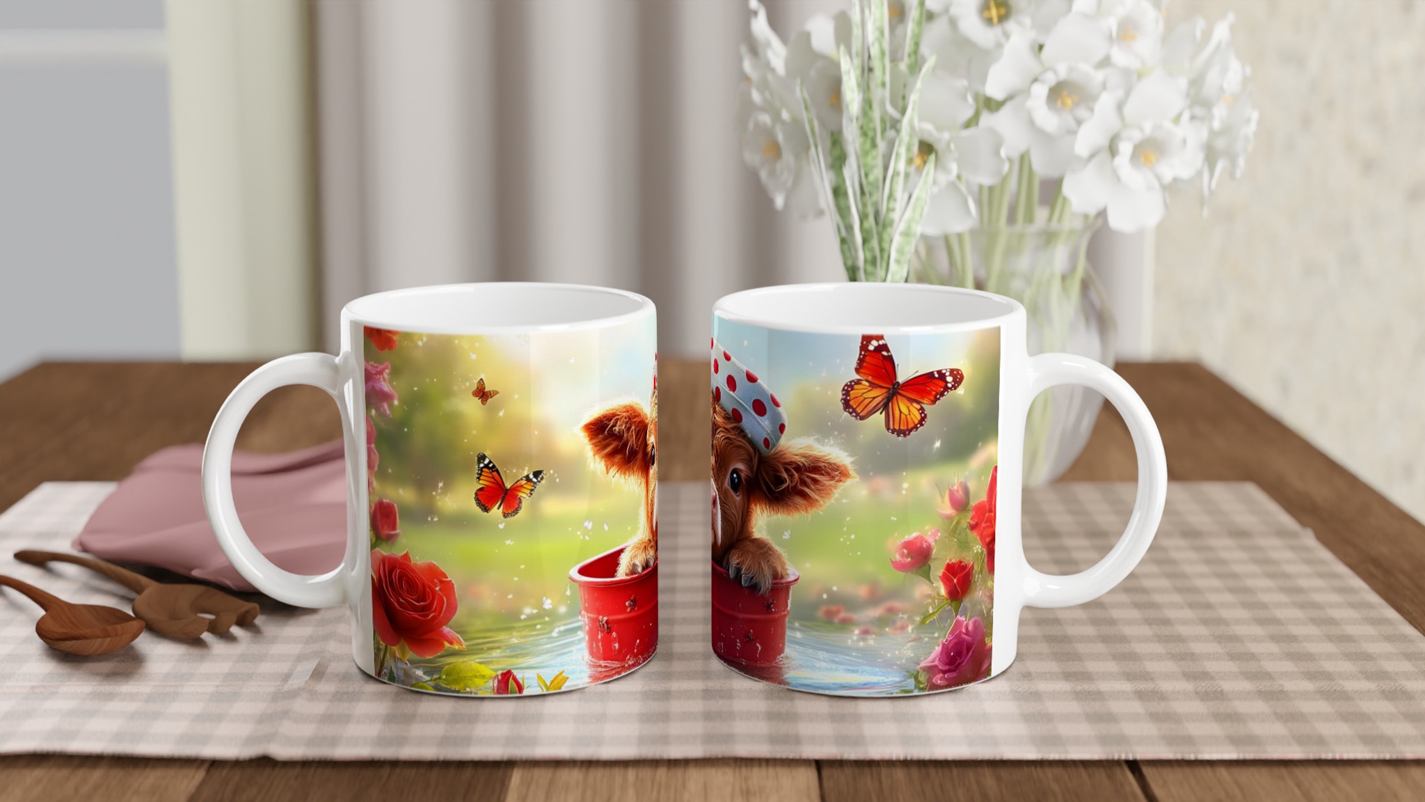Charmig Kalvmugg – Lekfull Design i Strålande Färger, Välj Din Favorit! 10 0725c1ce-460f-46d5-b015-9a8ce4c3aceb