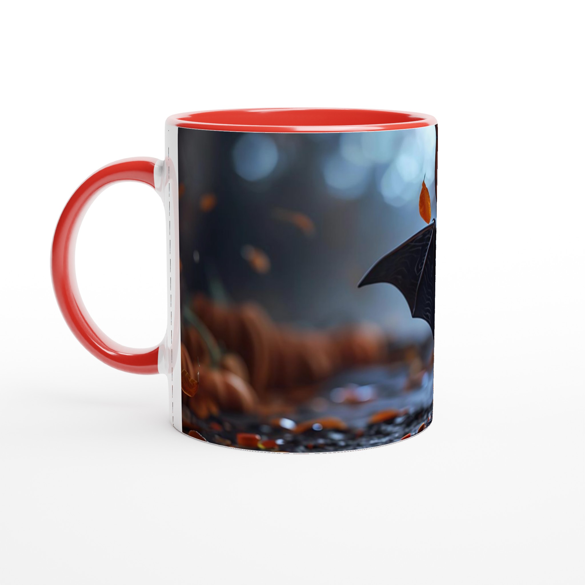Söt Halloween Fladdermus Mugg - 11oz Keramisk Kaffekopp för Spöklika Stunder 5 073bfd41-73da-42d8-aeb3-b9d03aa5e906