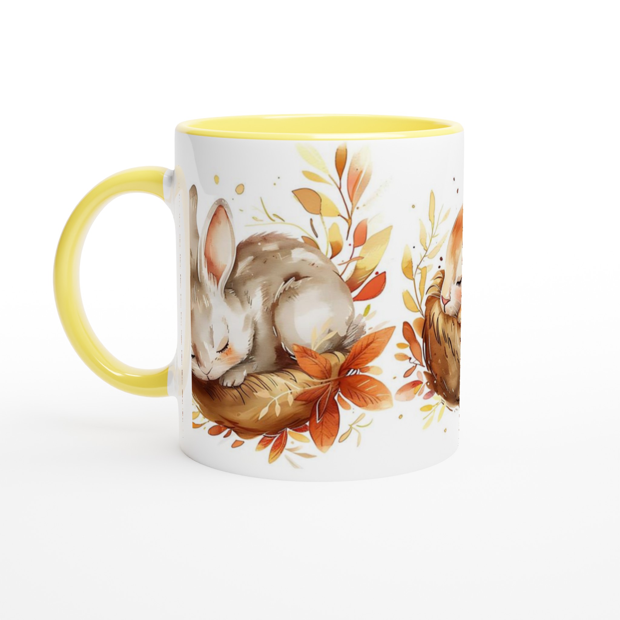Mysig Kaninmugg i Akvarell – 11oz Keramikmugg för kaffe, te eller varm choklad 5 07430a7f-a591-485f-833b-a379b34d9fa5