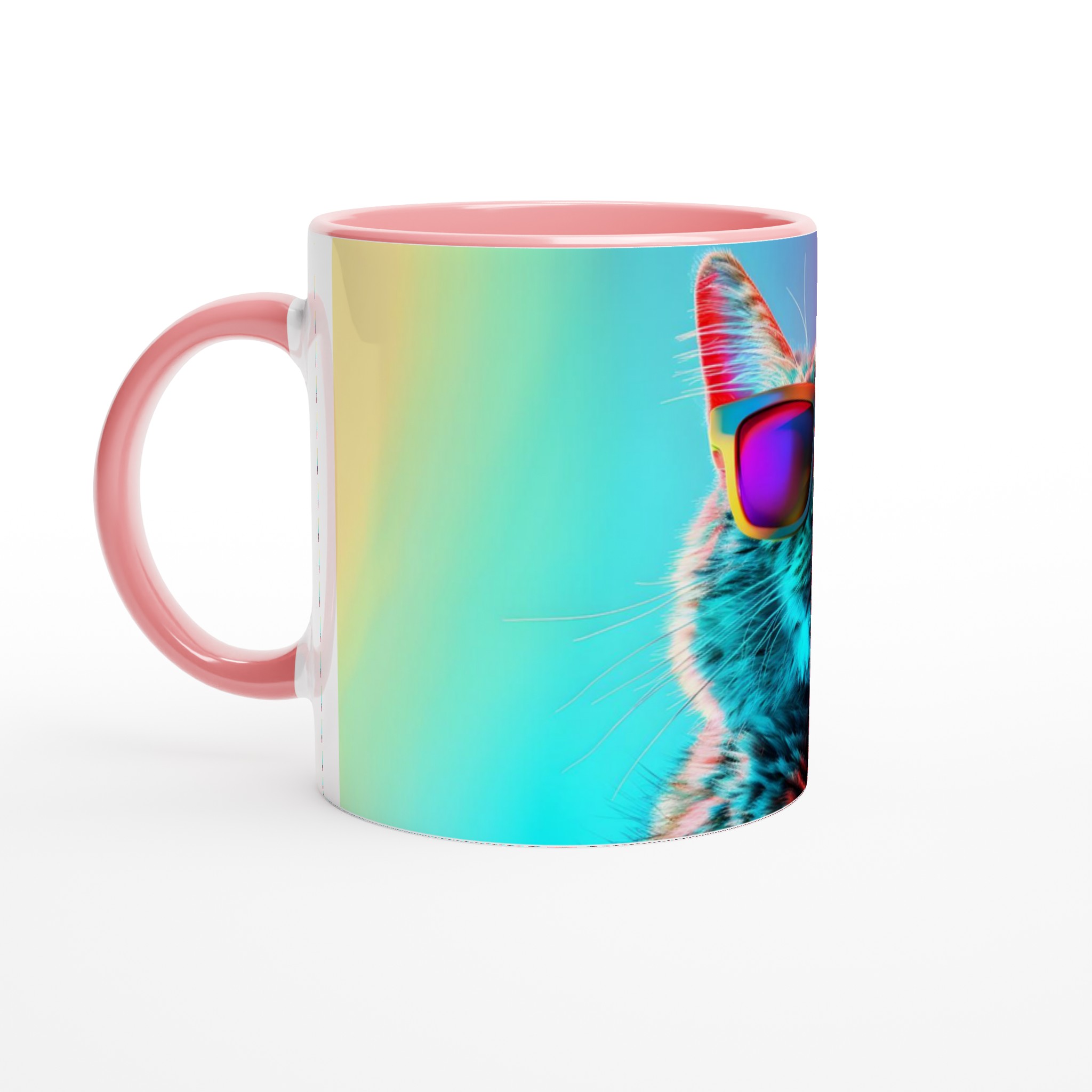 Neon Cool Cat Mugg – Lyxa till fikat med en 11oz keramisk mugg i din favoritfärg! 6 0752e1ed-2276-4b2f-bcb5-70d8b95e5719