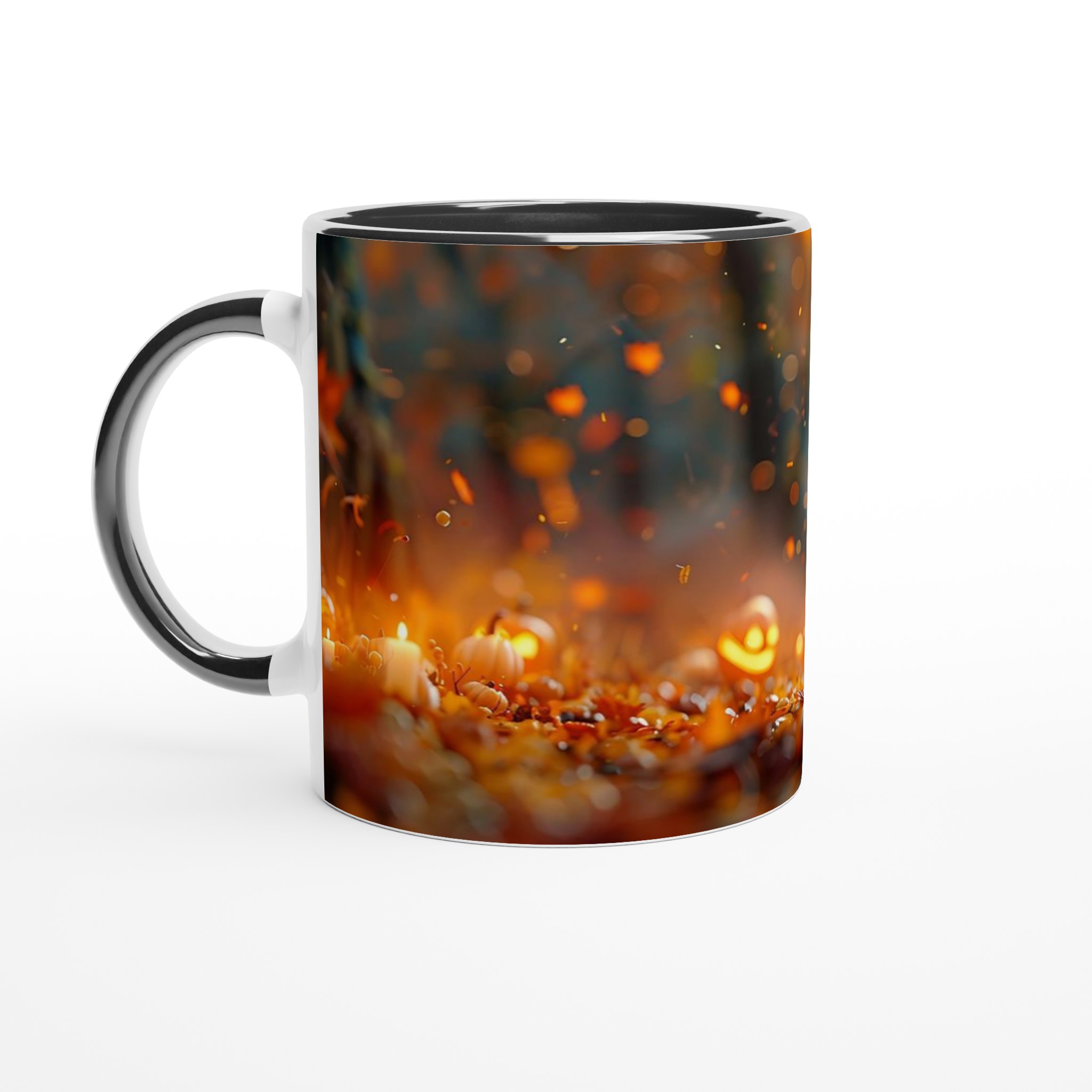 Söt Halloween Witch & Pumpkin Keramisk Mugg – Personlig Design i Flera Färger (11 oz) 7 0768ad5f-95b5-4112-8e67-3fc87e10e486