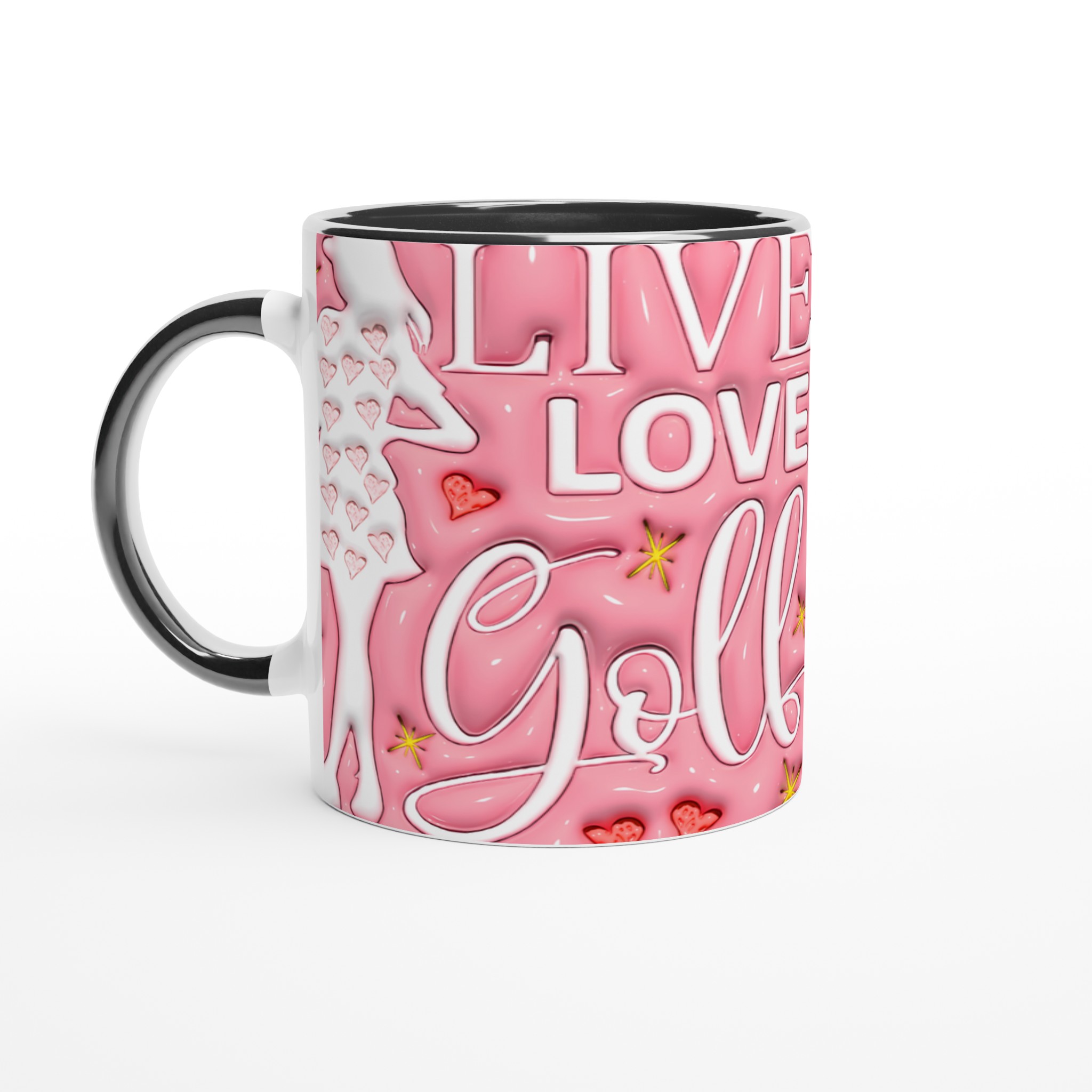 Live Love Golf Rosa Keramikmugg – Din Kaffepaus på Banan, Välj Färg! 7 0781bc63-b56a-488c-a8f3-68768567b139