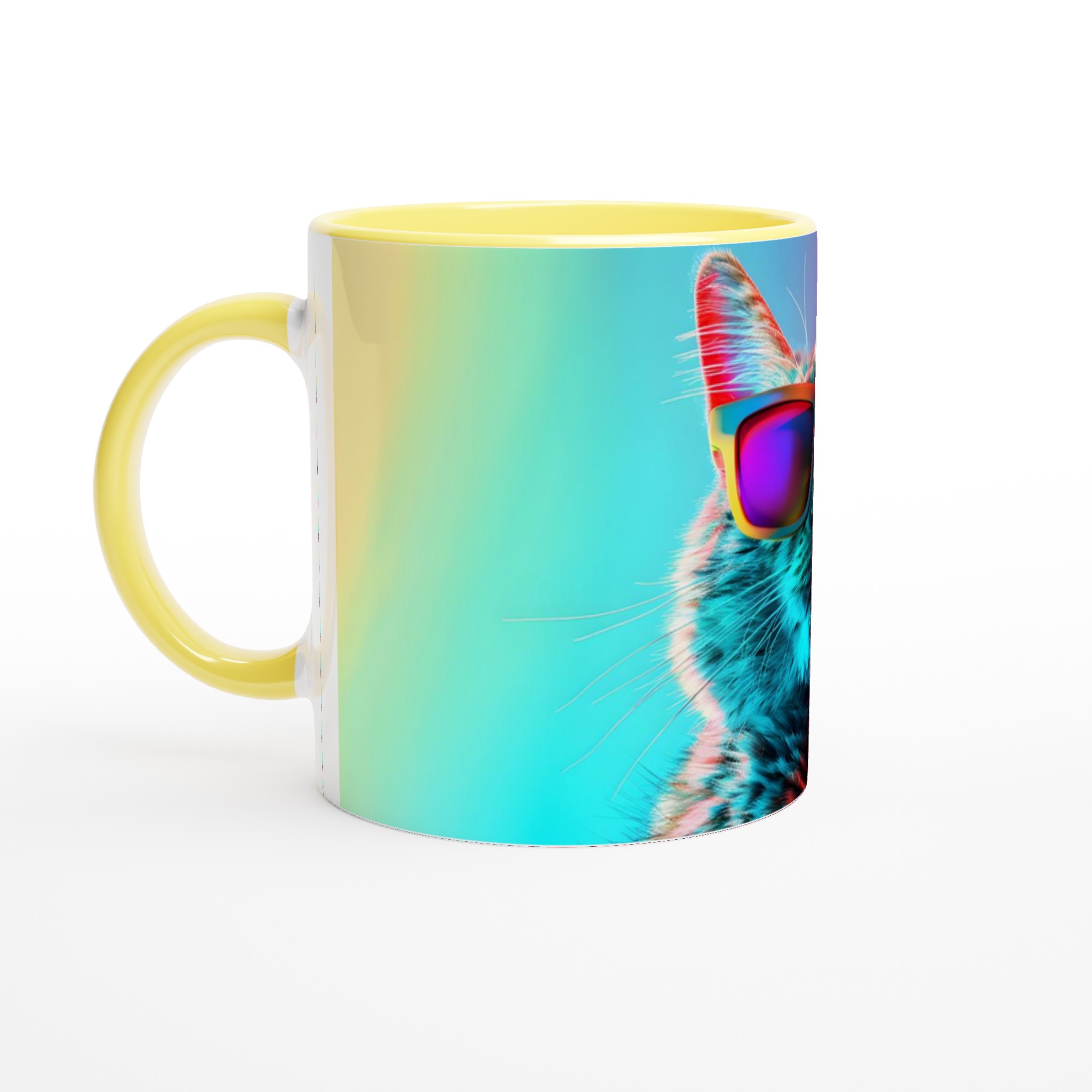 Neon Cool Cat Mugg – Lyxa till fikat med en 11oz keramisk mugg i din favoritfärg! 5 0796d75b-b14f-4955-a13a-d560c5229f5e