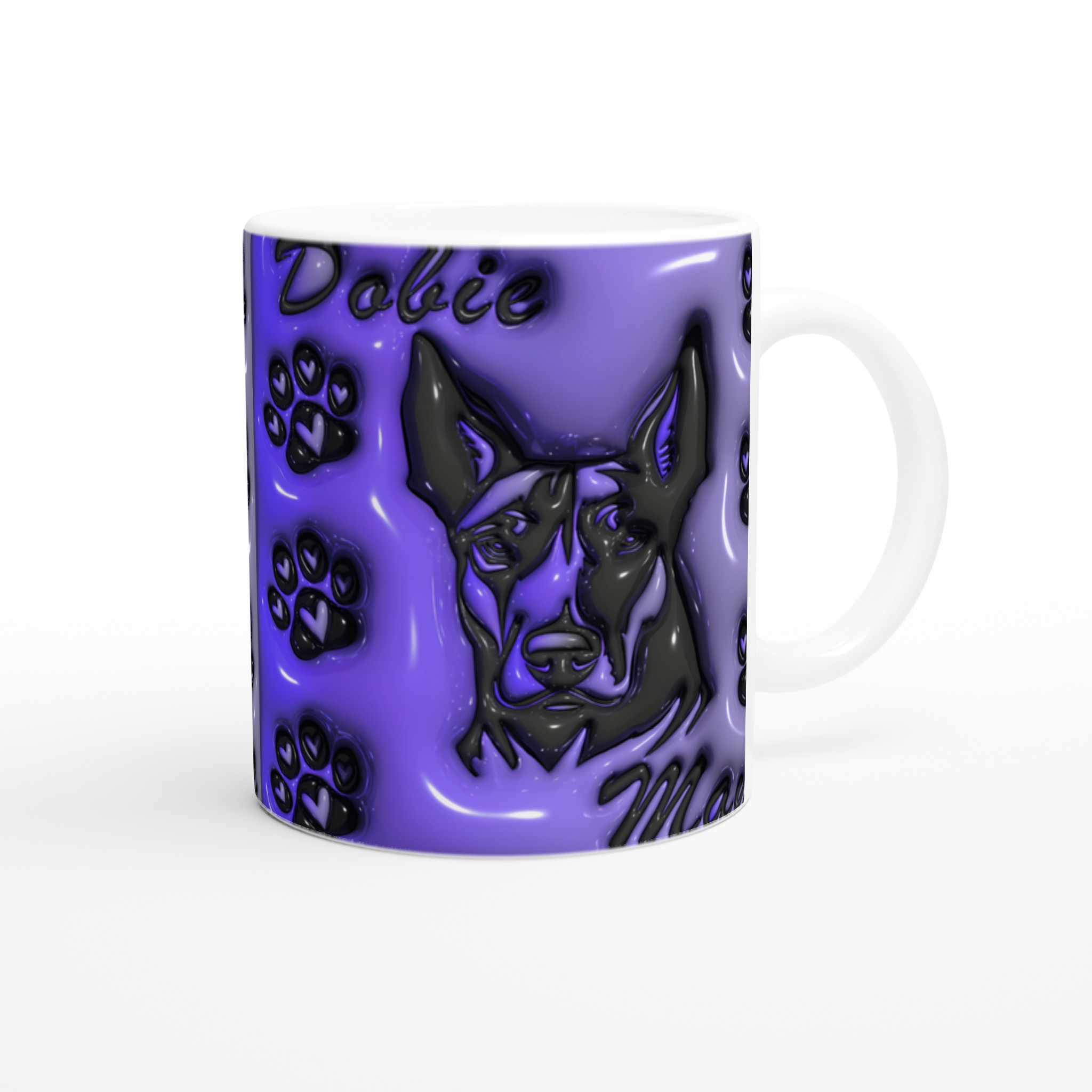 Dobie Mama Kaffemugg – Kärleksfull Design & Valfri Färg, 11 oz 9 0799a9df-c4c3-44e2-a447-b9eaf99dfe4e