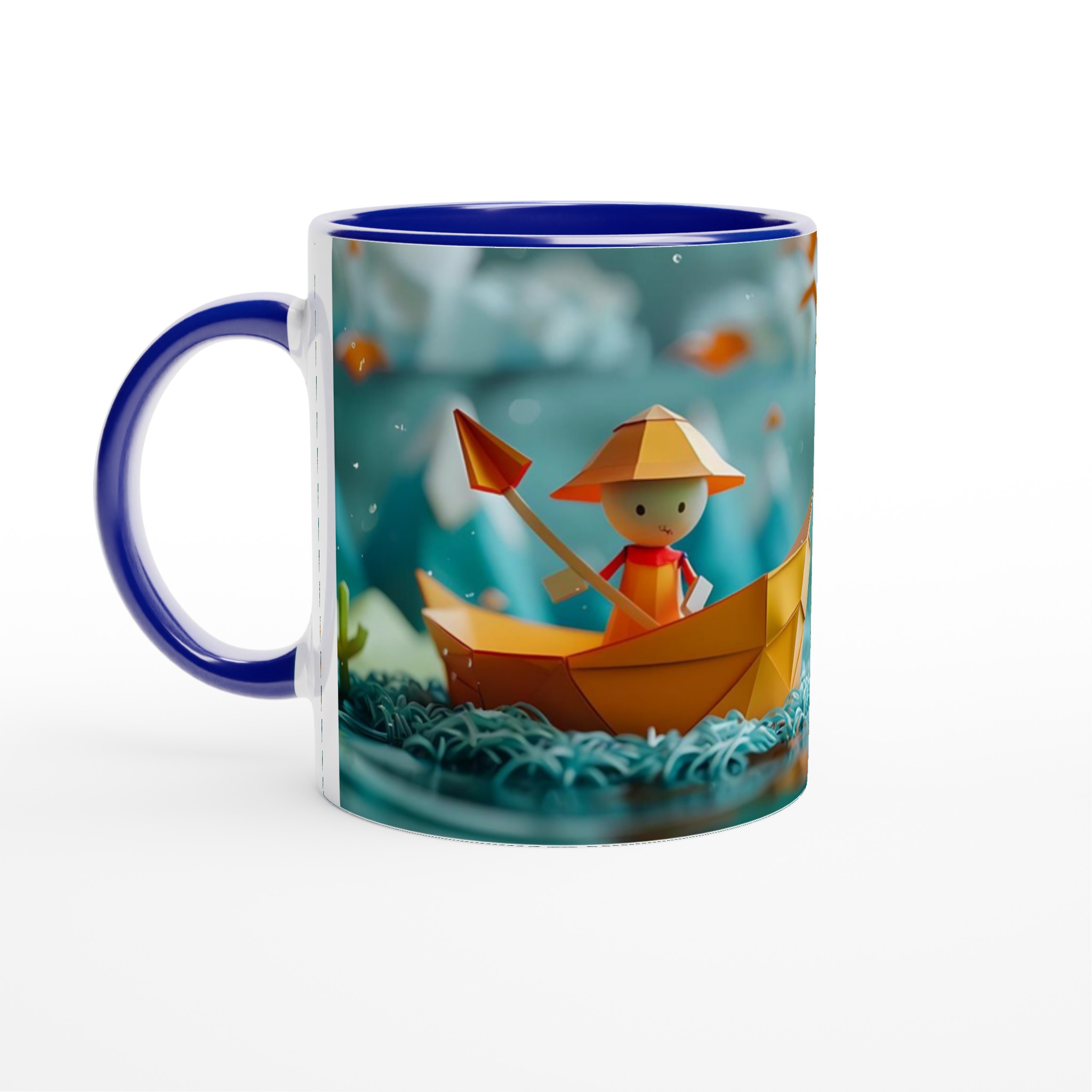 Äventyrlig Mugg: Origami-Inspirerad Design för Drömmare – Välj din Färg! 4 07b8cce3-4d95-4cd5-9dfd-c8d32a32fa8b
