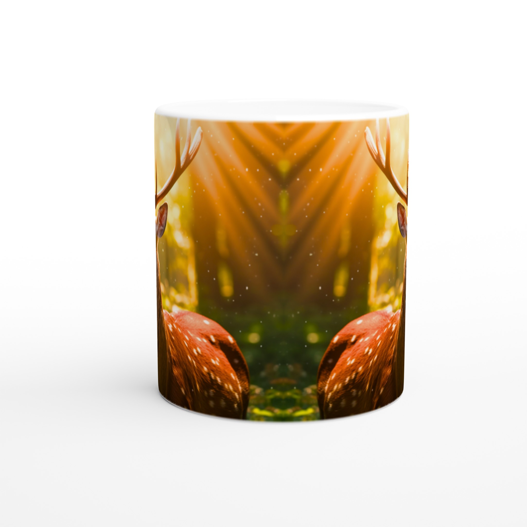 Majestätisk Rådjur Mugg - Anpassa med din favoritfärg, 11oz Keramik 8 0867127b-93ff-4819-9a02-43832dd9f395