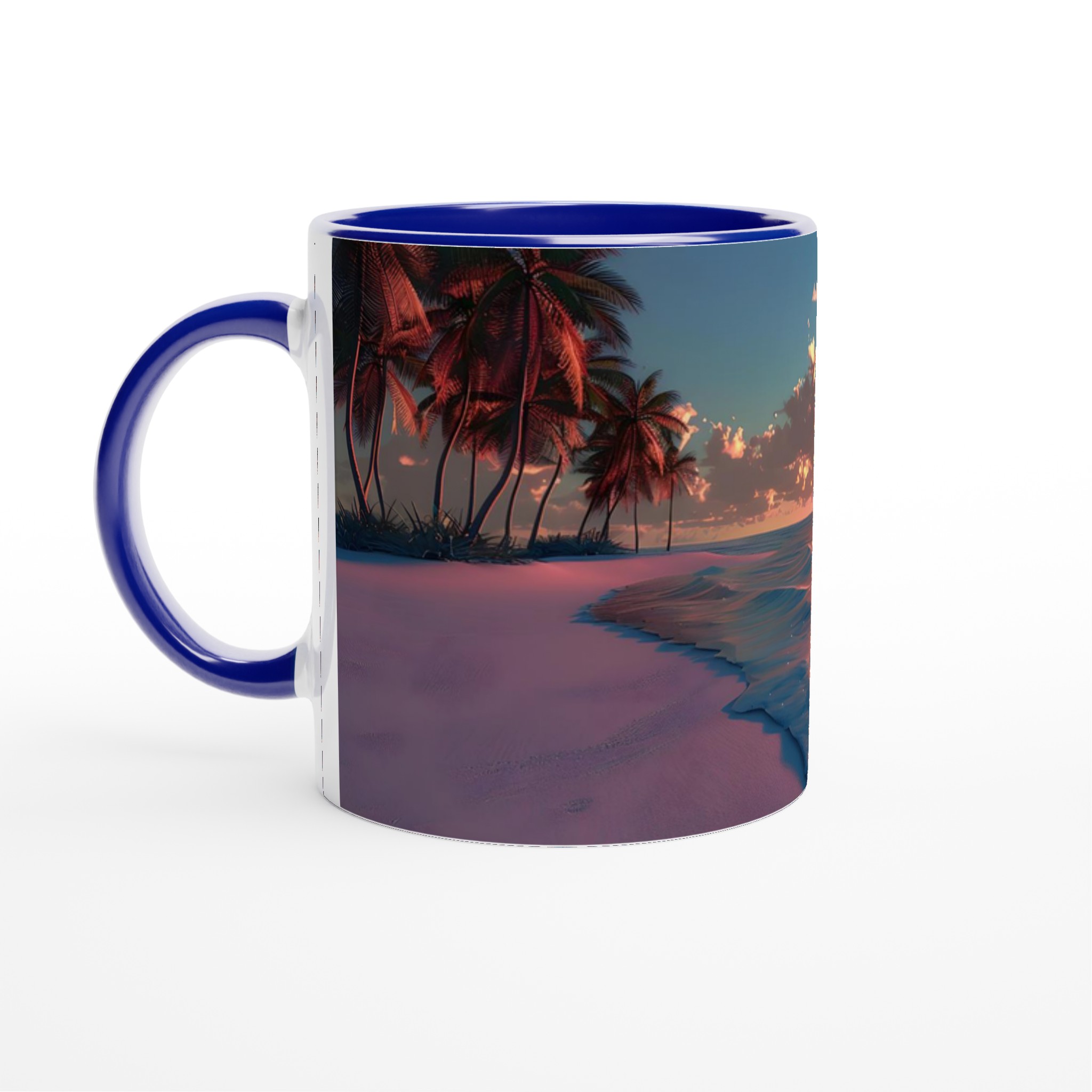 Tropisk Solnedgång Keramisk Mugg – 11 oz Kaffekopp i Valfri Färg, Hållbar och Diskmaskinsäker 2 087a53d1-cd3c-48d0-ab8f-e8071672694d