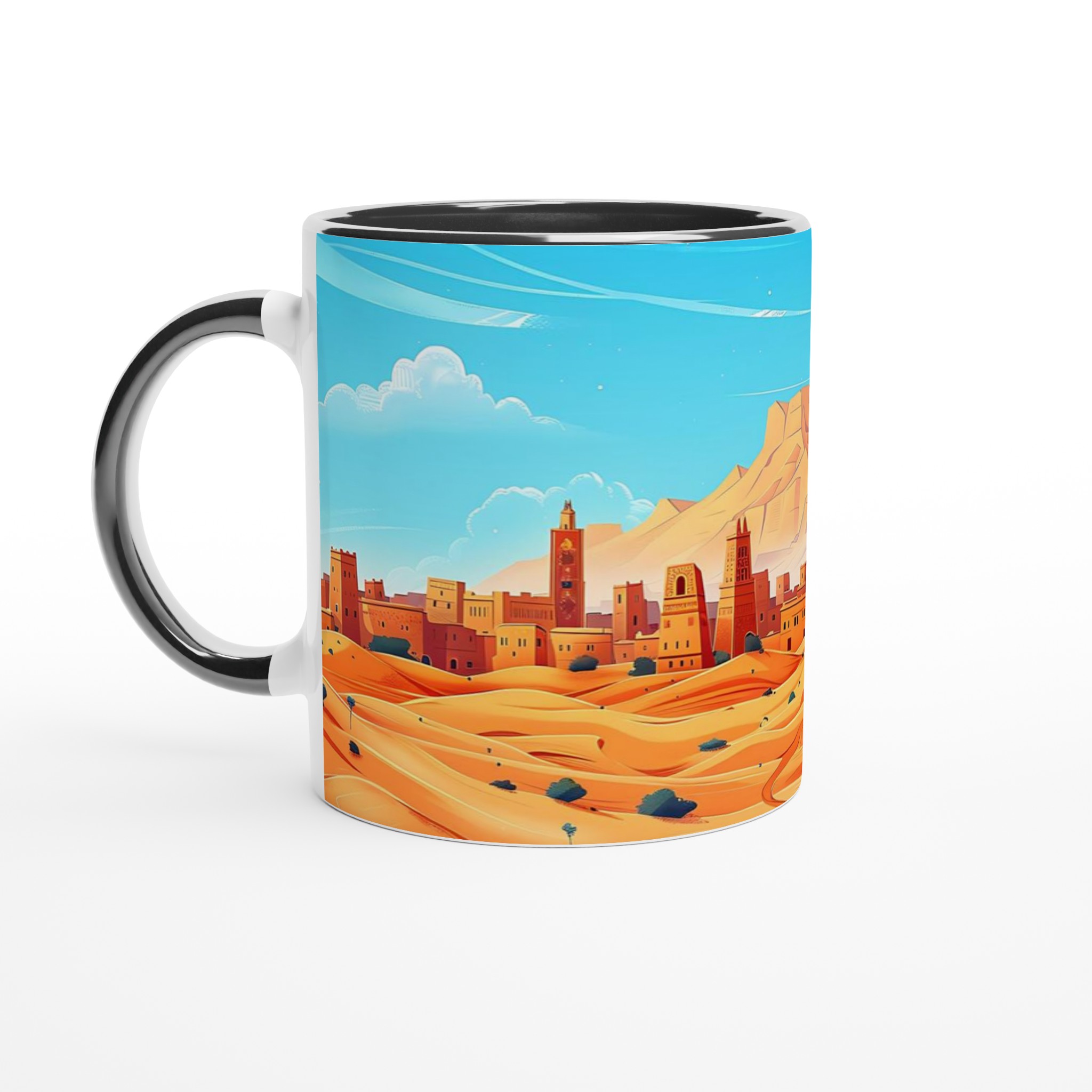 Marrakech Desert Dream: 11oz Keramikmugg – Välj din färg! 7 0892175d-e3a2-41f3-8ffe-917f86f03323
