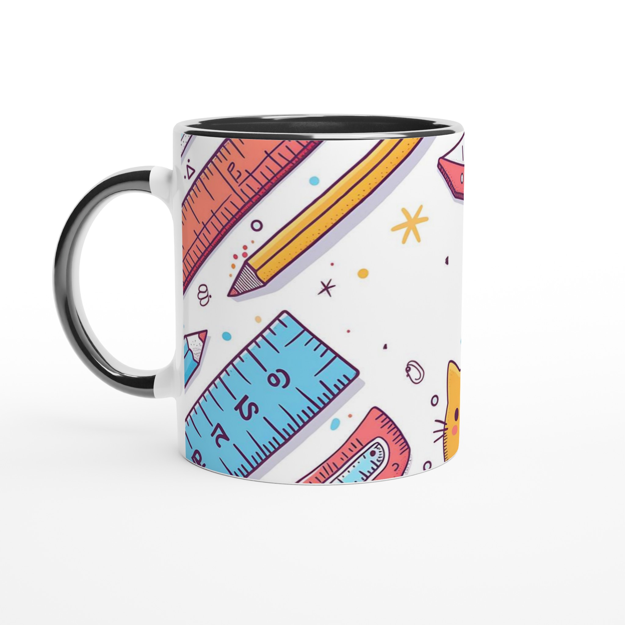 Kawaii Skolprylar Mugg – Söt & Färgglad Keramikmugg för Skolstart 7 08ab3906-30b7-40e5-87ea-3051e3af3ef4