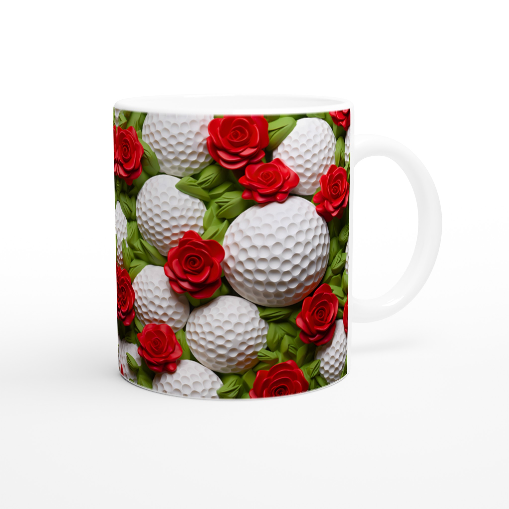 Elegant Golf & Rosor 11oz Keramikmugg – Perfekt Gåva för Golfentusiasten 9 08d4231c-5c48-4c1d-8343-e22c72f84e50