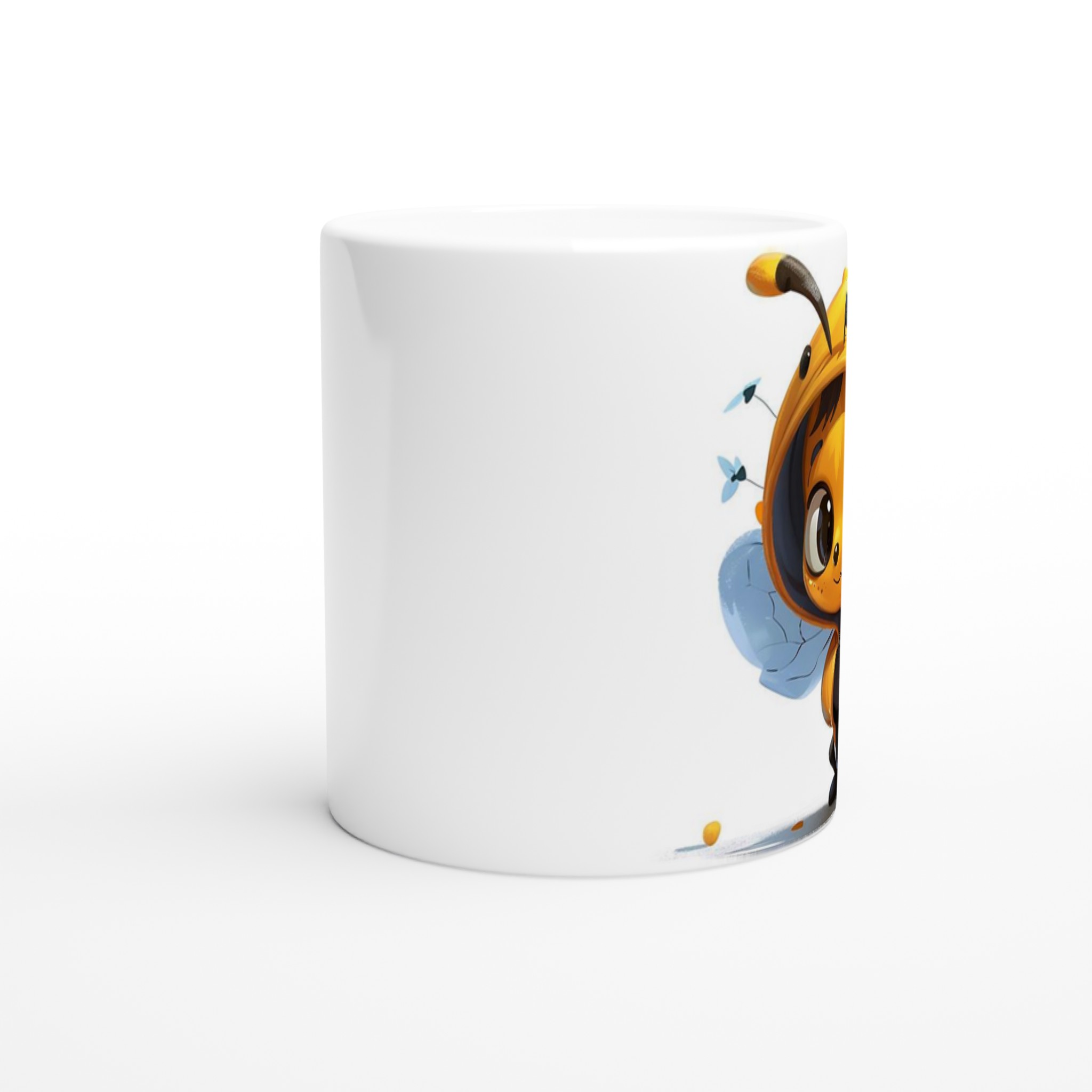 Söt Liten Bi Design 11oz Keramikmugg – Perfekt för Barn & Biodlare i Sju Färger! 8 091cd289-a9ef-4981-bc26-6b9e45e4cd47