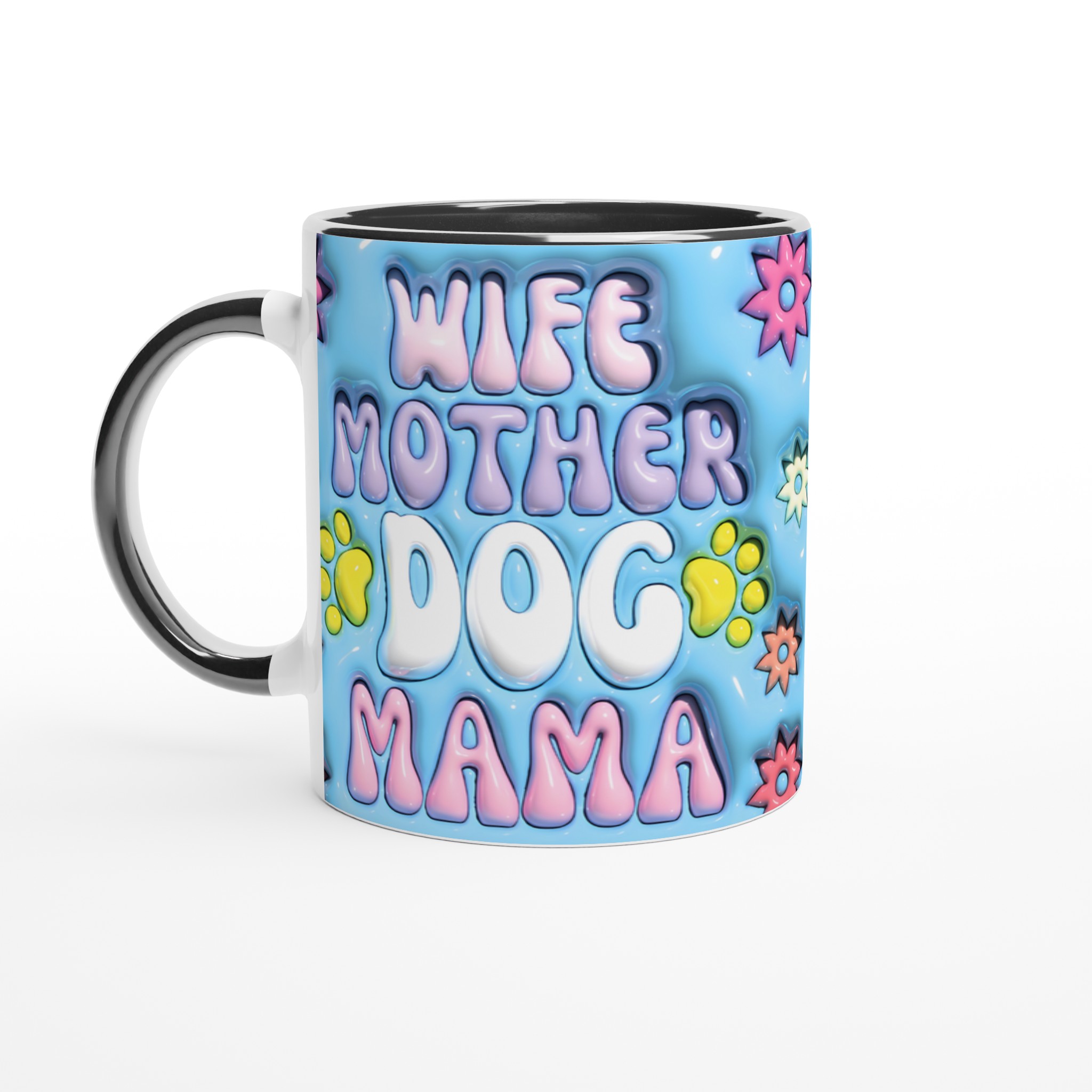Dog Mama Life Keramisk Mugg – Personlig stil i 7 Färgval 7 09385354-f998-418e-bc6a-efeb5963f0cf