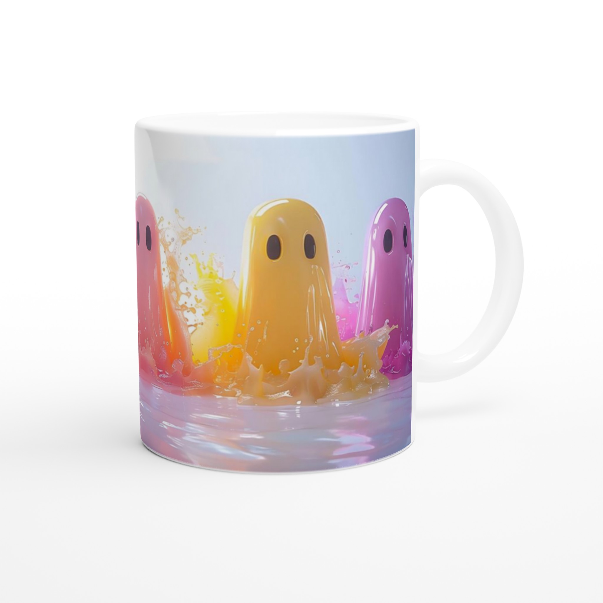 Färgglada Spök-Muggar: 11oz Keramikmugg i ditt val av sju lekfulla nyanser 9 094d2b52-1d1b-44d0-ad52-cbe6bff59197