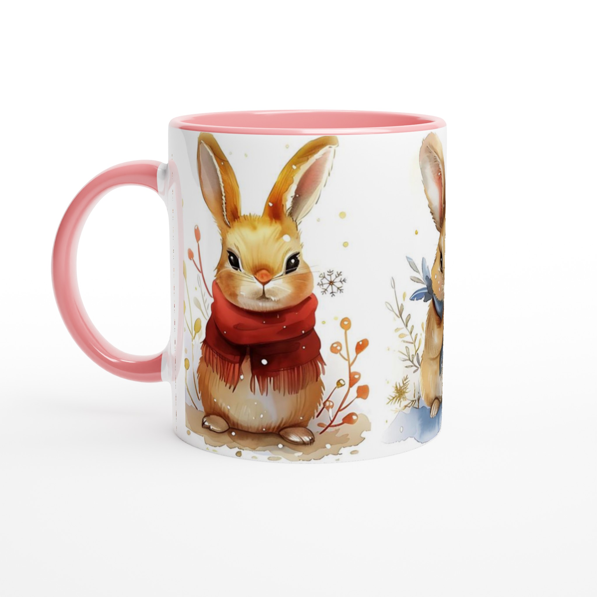 Mysiga Vinterkaniner 11oz Keramisk Mugg – Välj bland 7 Livfulla Färger för Din Favoritdesign! 6 09bb531d-c80c-4049-b9a3-c1f25a221466