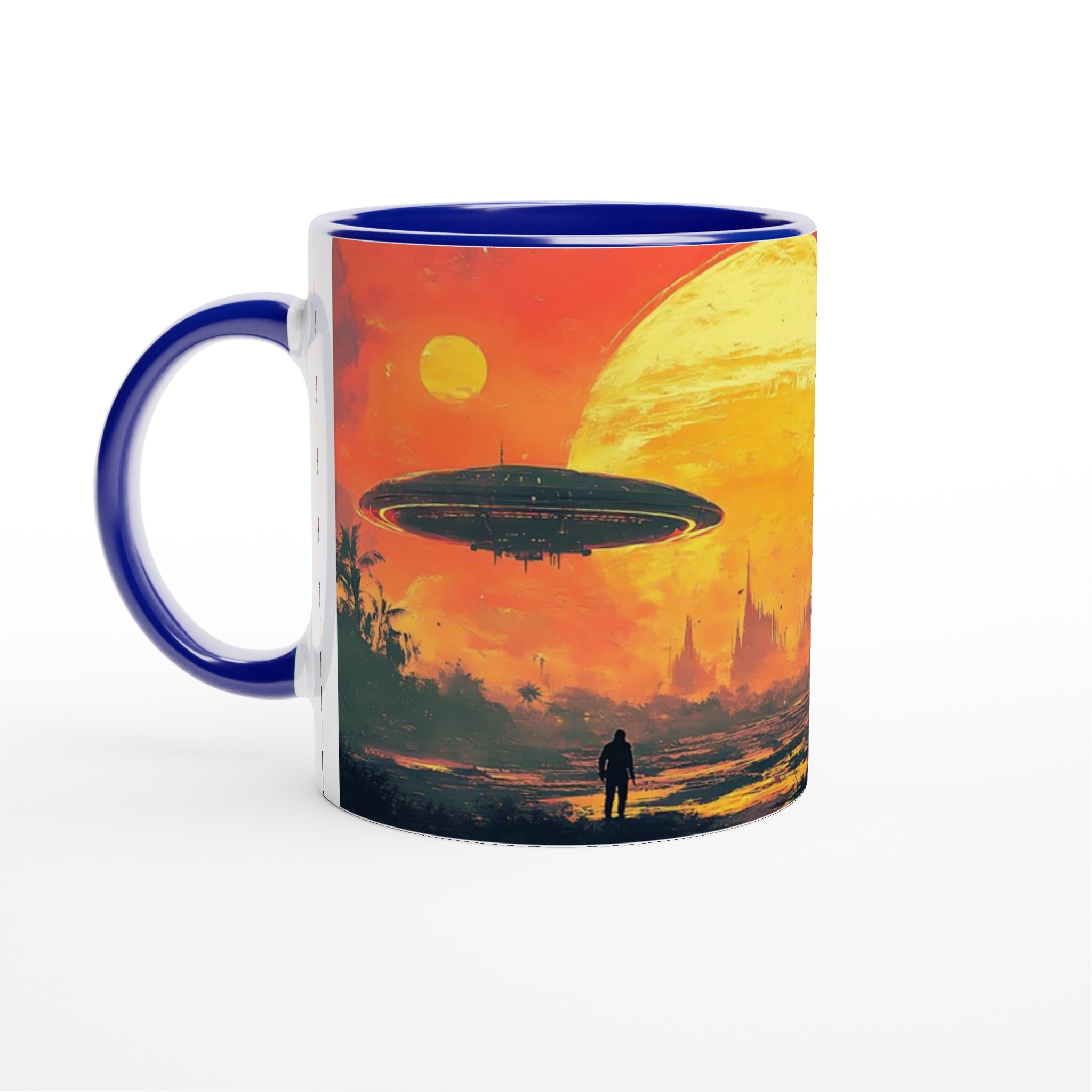 Kosmisk Gryning 11oz Keramikmugg – Sci-Fi Vyer & Livfulla Färger 2 0a2b1daf-5f04-4091-b9c7-1442b44b6e2d