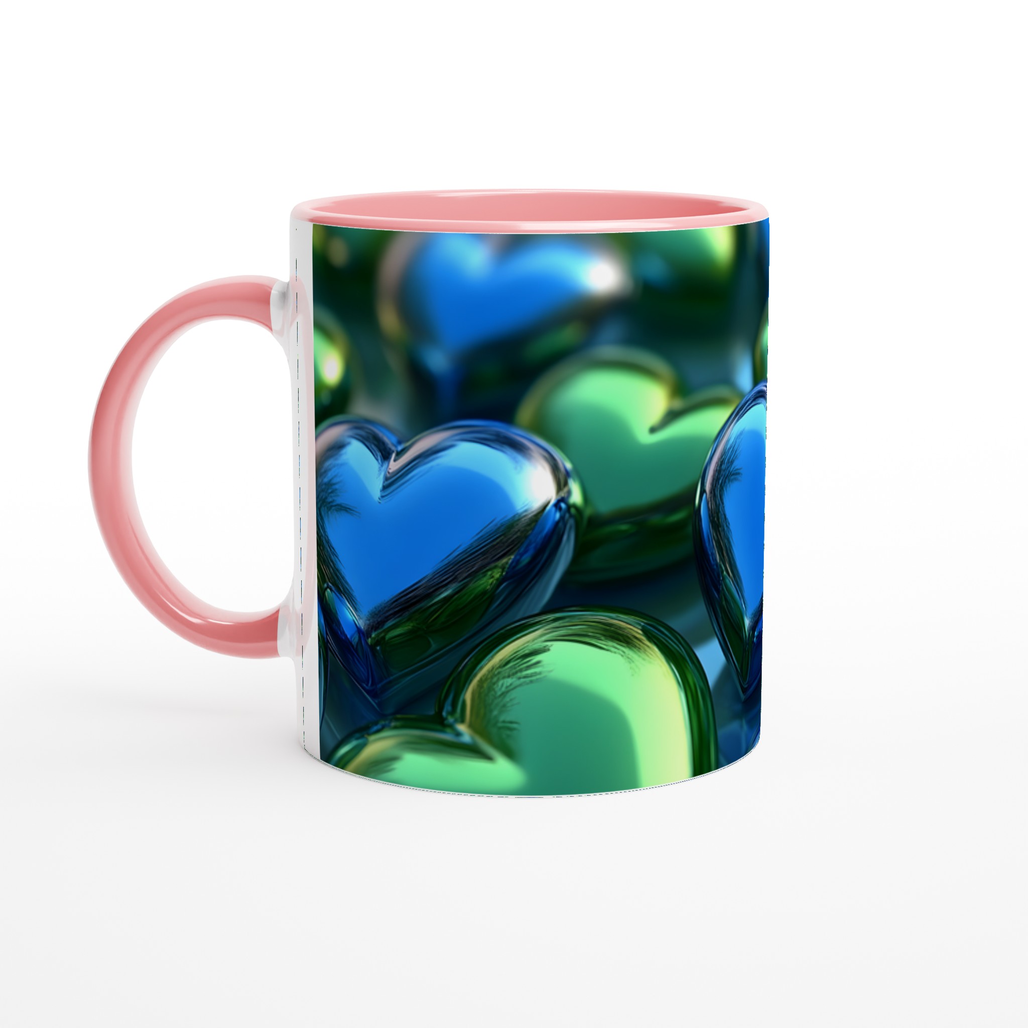 Kärlek i Blått & Grönt: Personlig 11oz Keramisk Mugg 6 0a41f1fc-c515-4d1a-802d-f9ee92dd139f