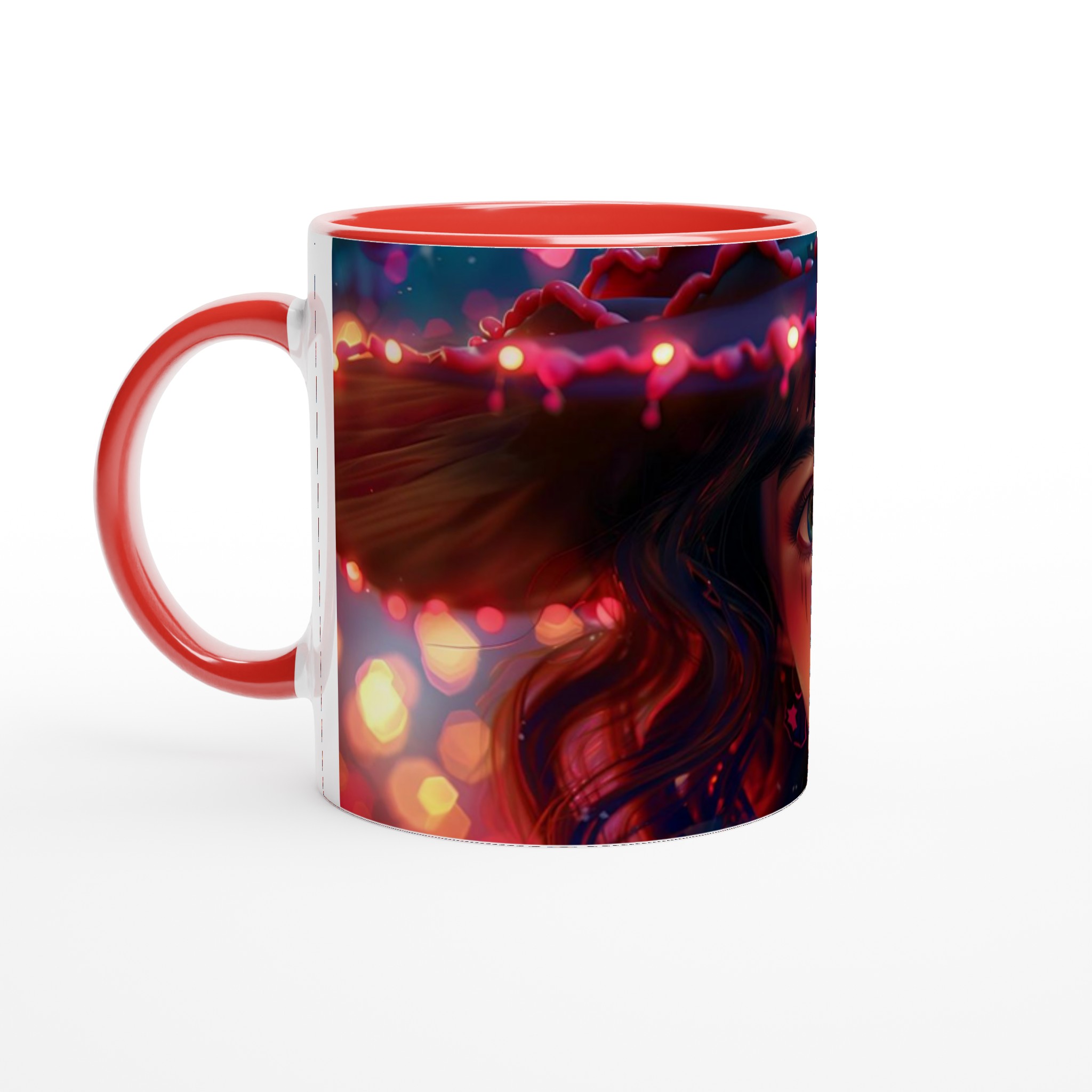 Neon Witch Mug: En förtrollande 11oz keramikmugg i ditt val av sju magiska färger 2 0a660cfd-a635-489a-943a-6044b5d2b275