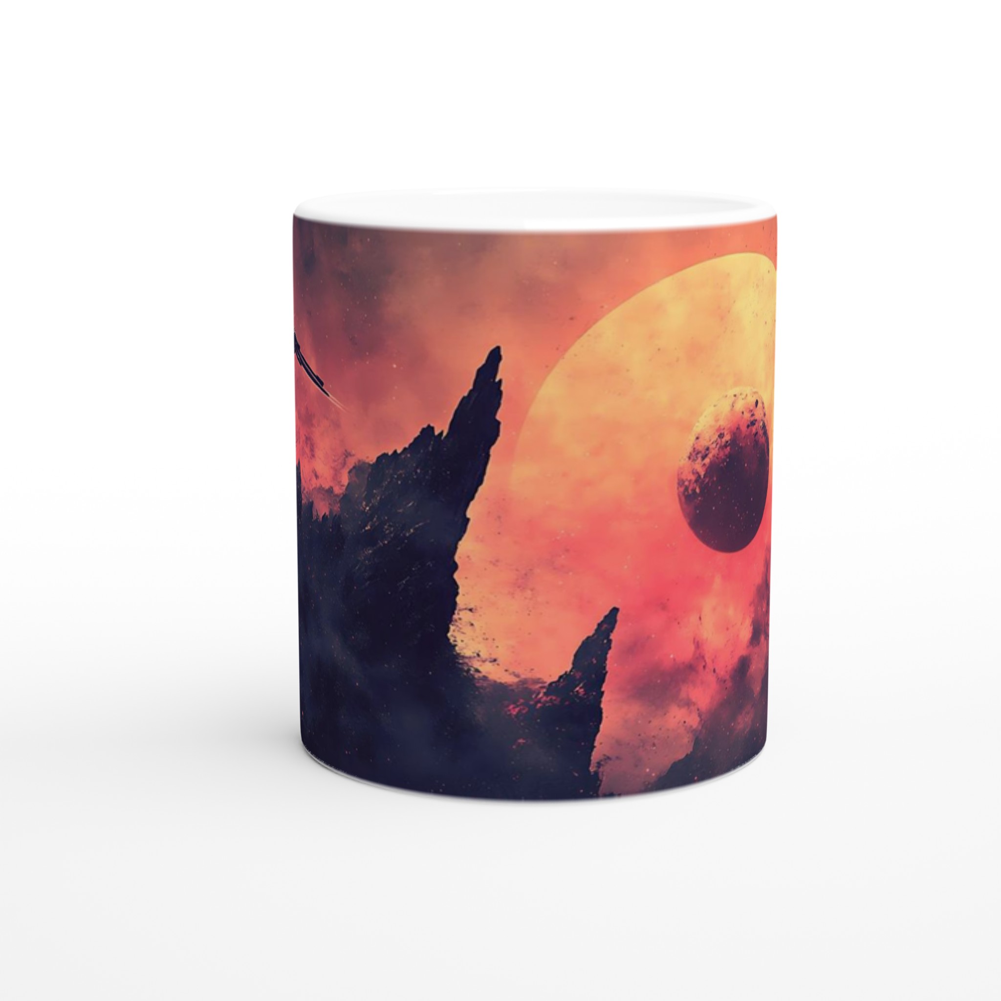 Kosmisk Rymdskepps Keramikmugg - 11oz Galaktisk Design i Flera Färger 8 0a966965-42d5-4963-a25a-0fce656c73b5