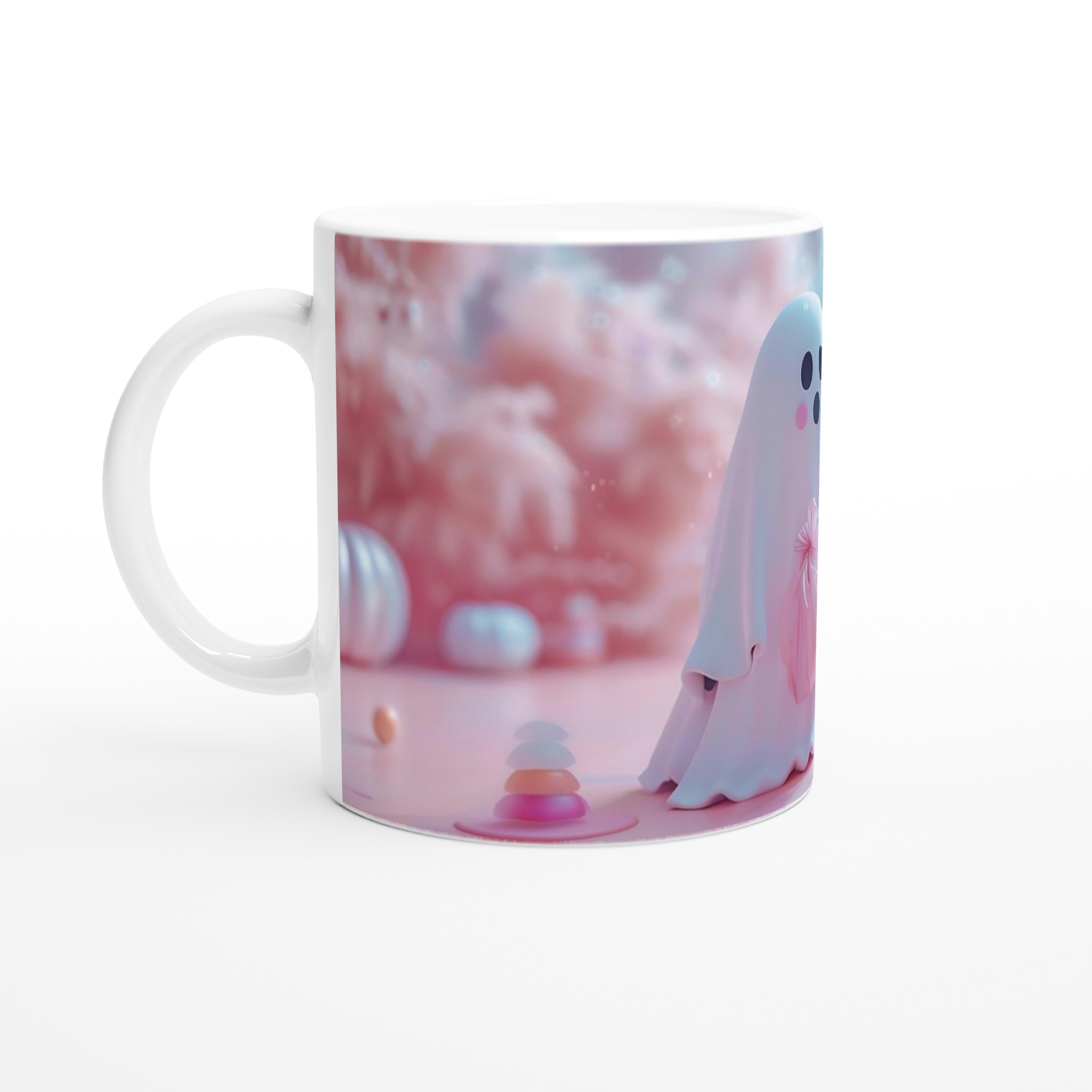 Söt Spöke Pastell Mugg - 11oz Keramik för Kaffe & Te i Flera Färger 1 0ad9ef6e-1832-427b-84a2-b039377683d8