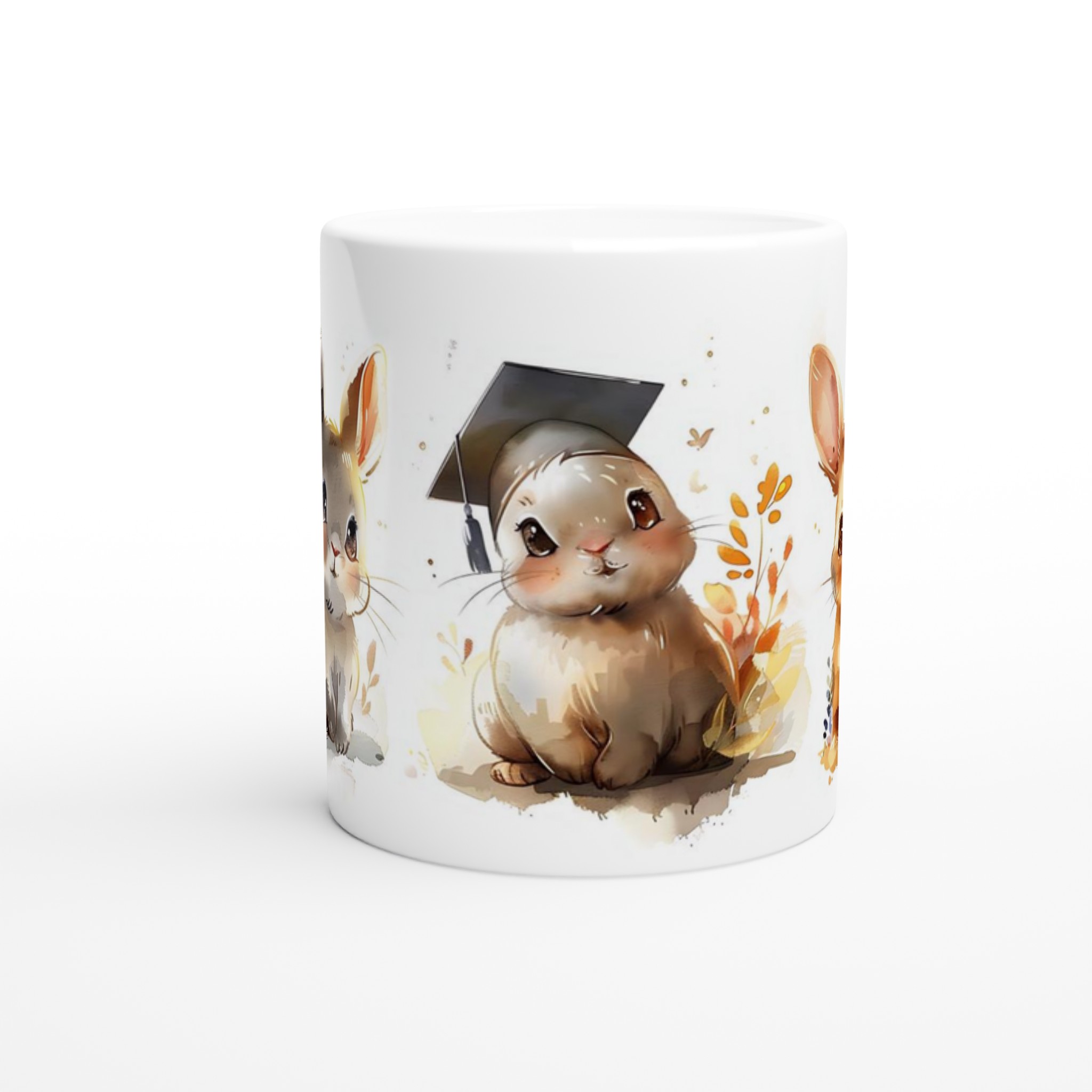 Söta Akvarellkaniner Mugg – Charmig 11oz Keramikmugg i Valfri Färg 8 0b045e3c-b4ad-4a50-b789-784f94a8612c