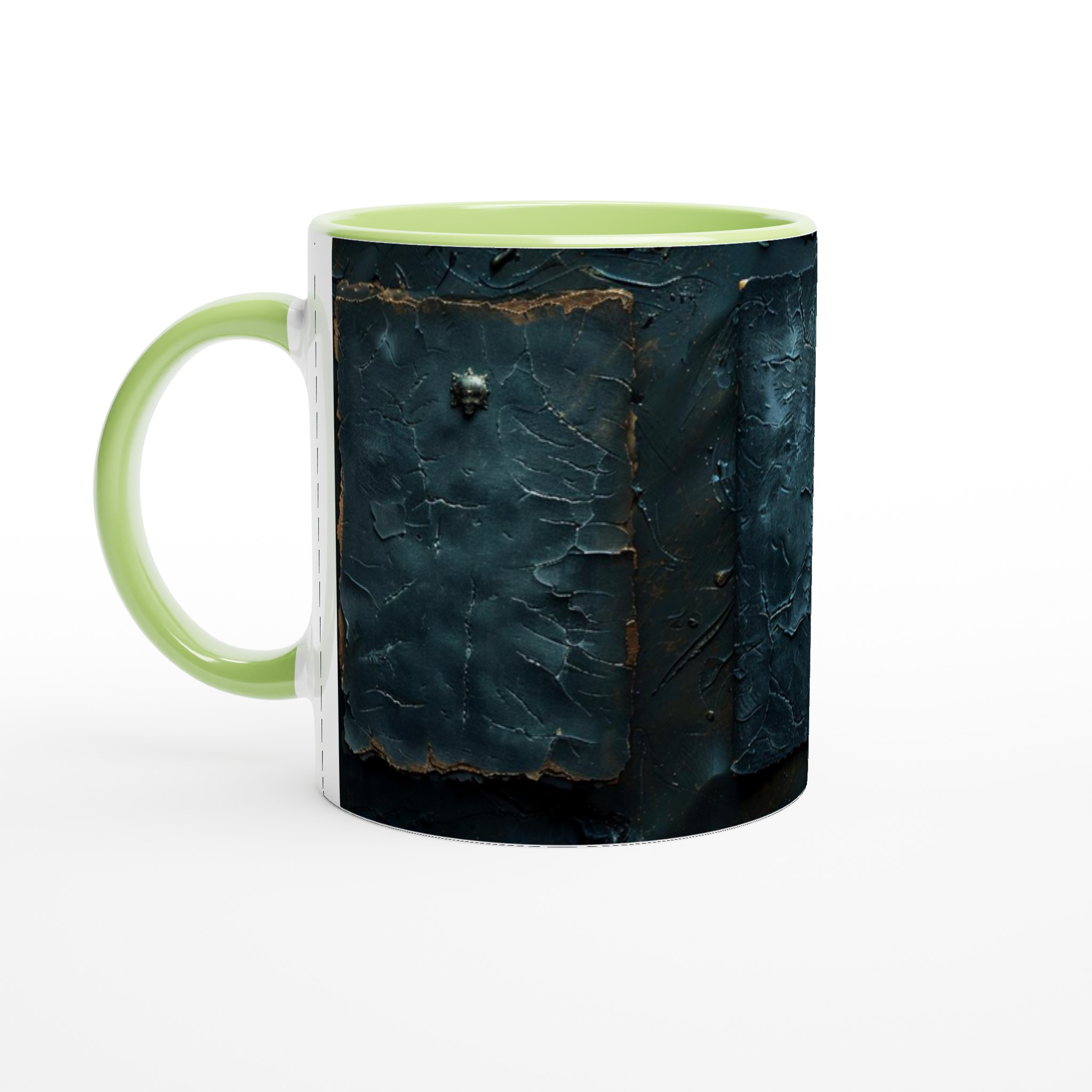Mystisk 11oz Keramisk Mugg – Mörk Konst och Gulddetaljer 3 0b07ba10-1fef-4aa1-9a08-4328c57ca282