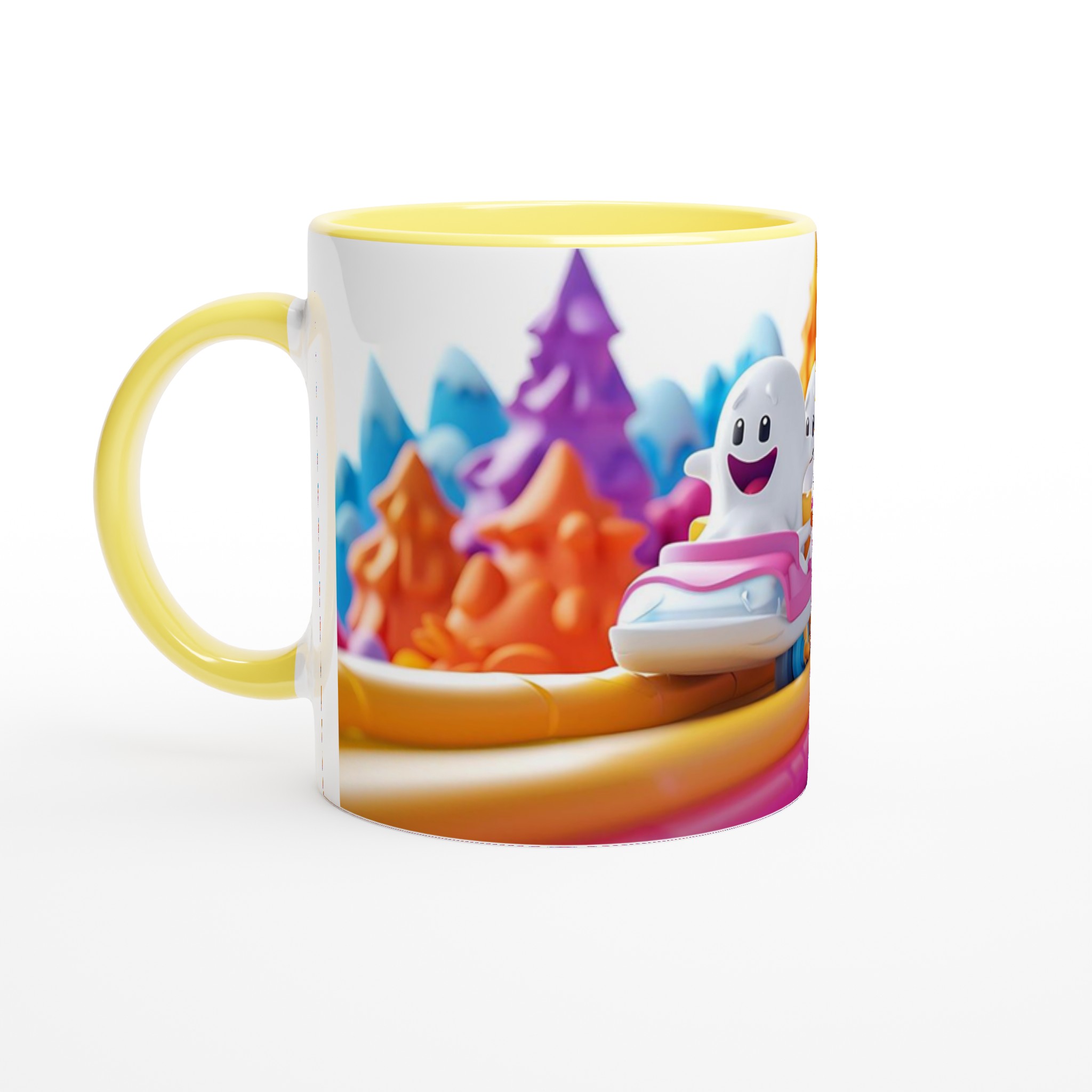 Glad Spöken Bergbana 11oz Keramikmugg - Livfulla Färger för En Lekfull Start på Dagen 5 0b07c243-37cc-40ac-b09b-d75e8de03c26