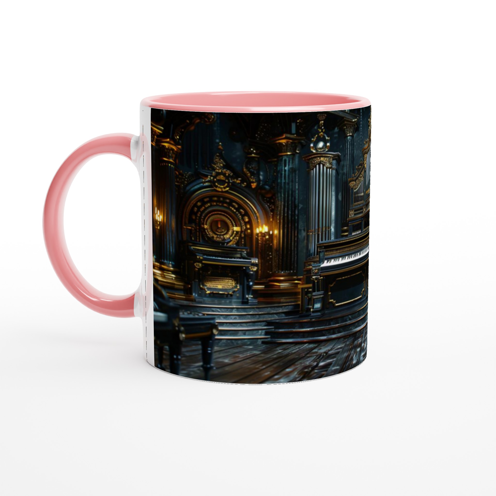 Baroque Elegans Kaffemugg – Lyxig 11oz Keramikmugg i ditt Val av Sju Färger 6 0b251fde-7e32-407e-95de-1173ea747542