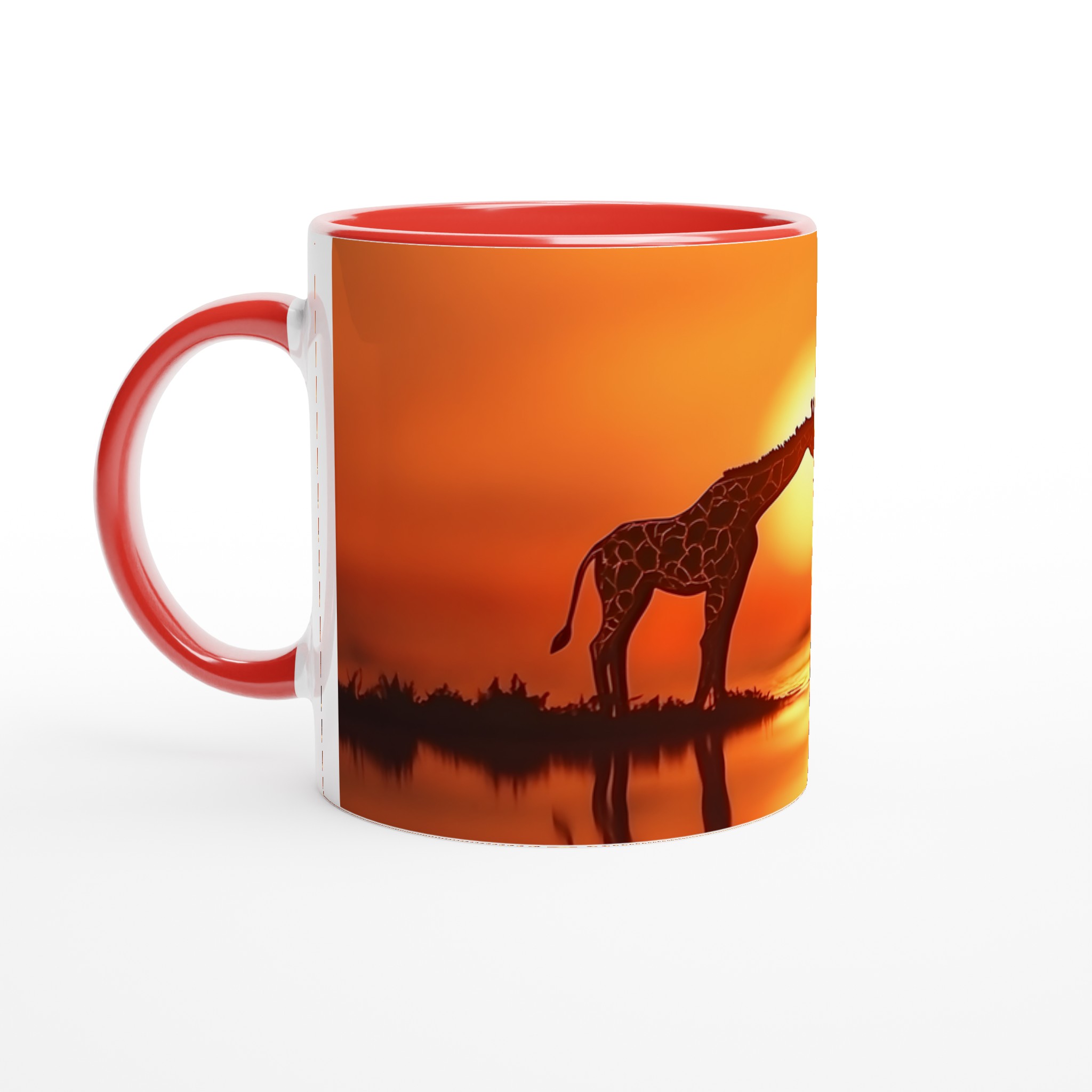 Safarisolnedgång Mugg – Fånga Magin med Giraff & Fågel i Din Favoritfärg 5 0b58baa1-0ddd-428a-b431-a10c6865709f