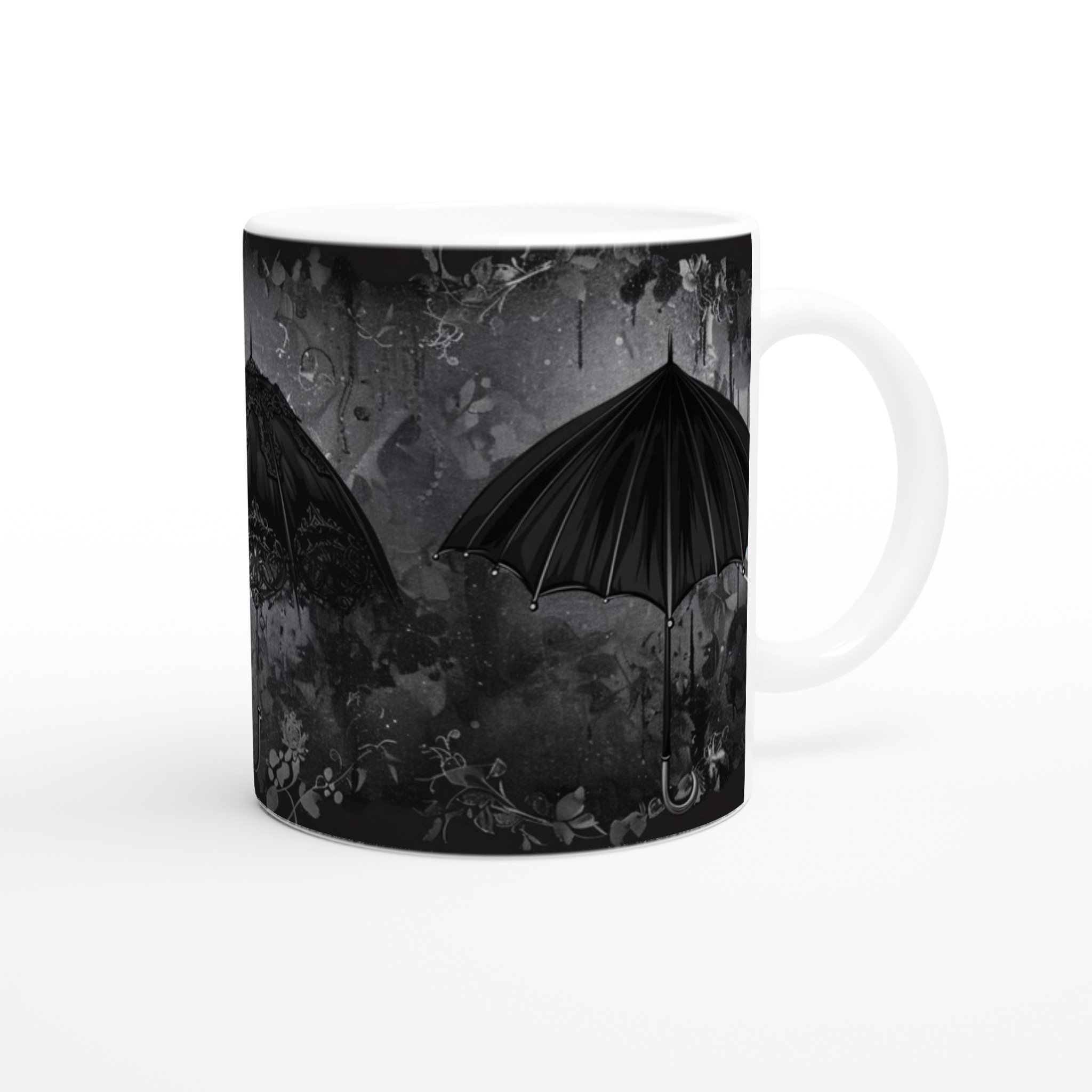Gotisk Paraply Mugg – 11oz Keramikmugg med Mystisk Design i ditt val av Färg 9 0b7fc857-56b2-41ec-9ff0-39d5c185d48c