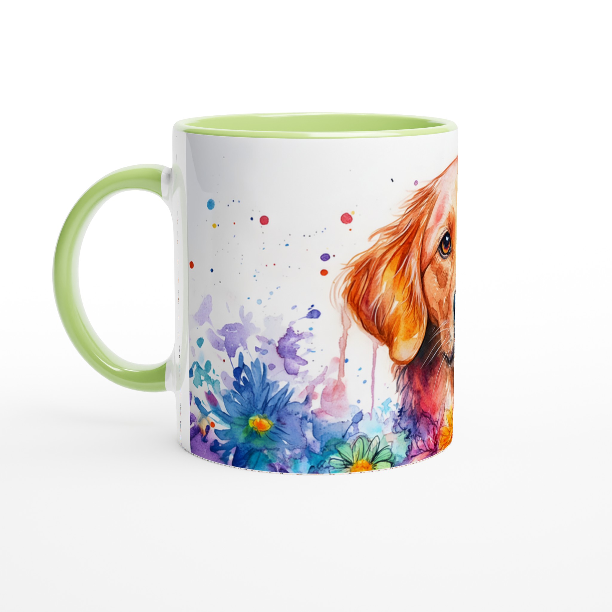 Golden Retriever Akvarellmugg – Färgstark Hundkonst för Kaffe- och Teälskare, 11oz 7 0b96bbea-a4b6-47d8-82f4-0d395053b8dc