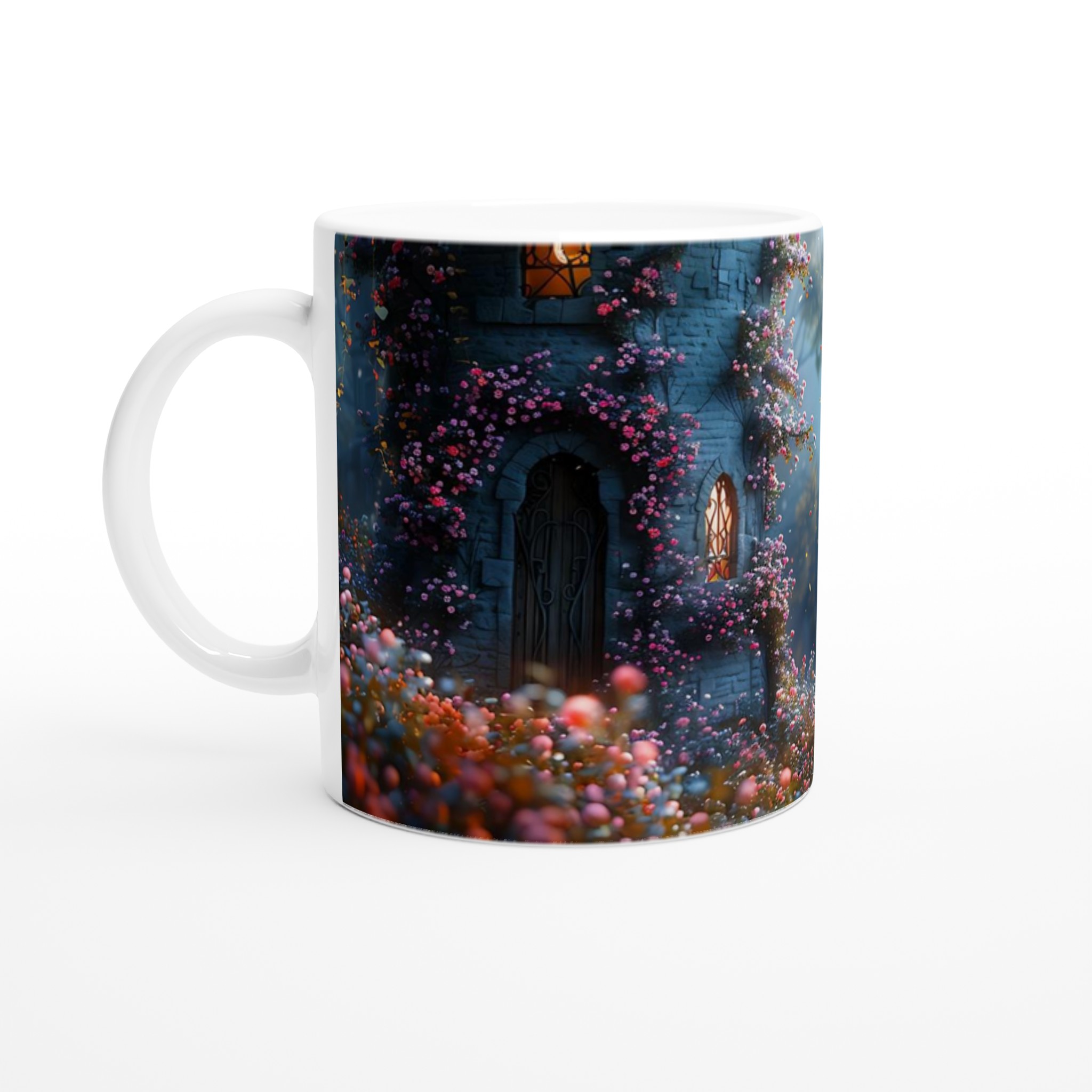 Fairy Tale Castle 11oz Keramikmugg – En förtrollande färgexplosion för din dryck 1 0ba3e066-ade2-4bda-8157-f95de821aa66