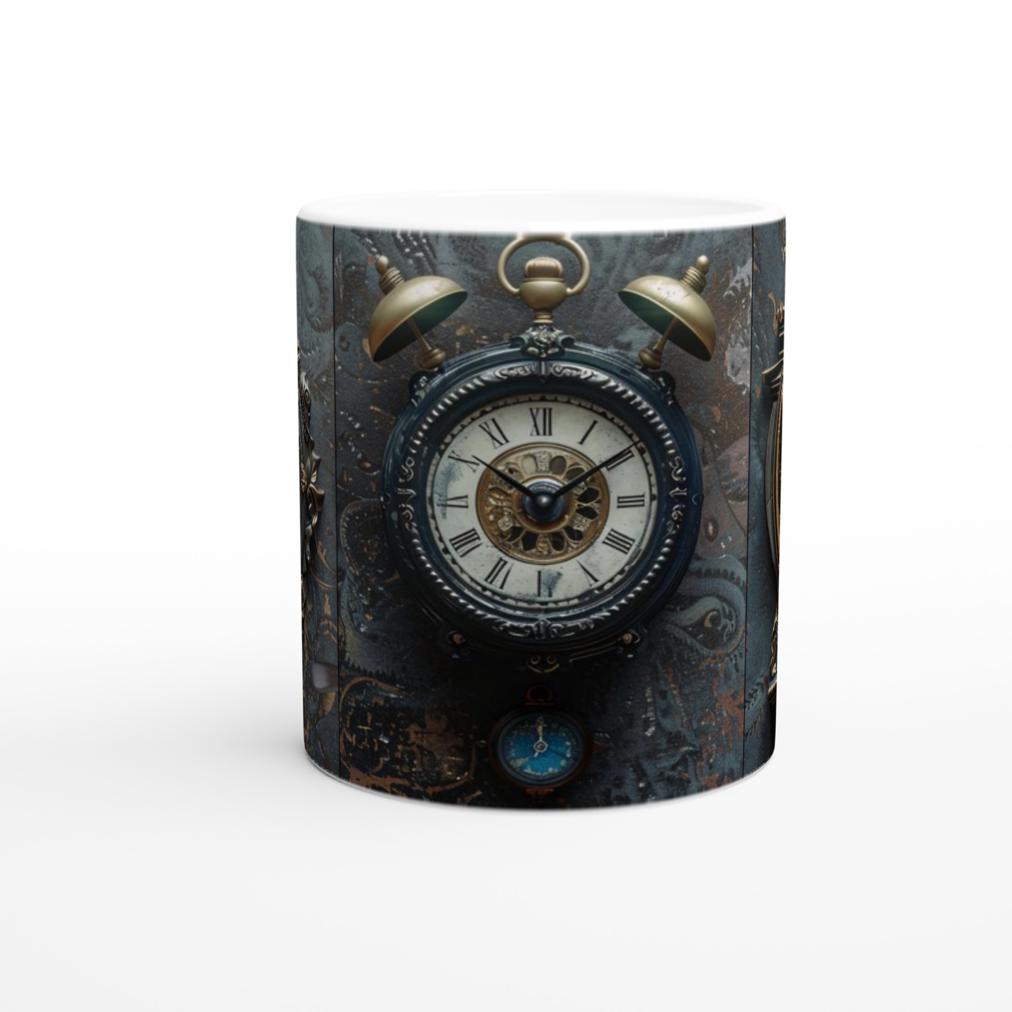 Tidlös Elegans: 11oz Keramikmugg med Vintage Art Deco-Inspirerad Design – Välj Din Färg! 8 0bb362de-95f7-40d6-8632-8f62d2ea4333